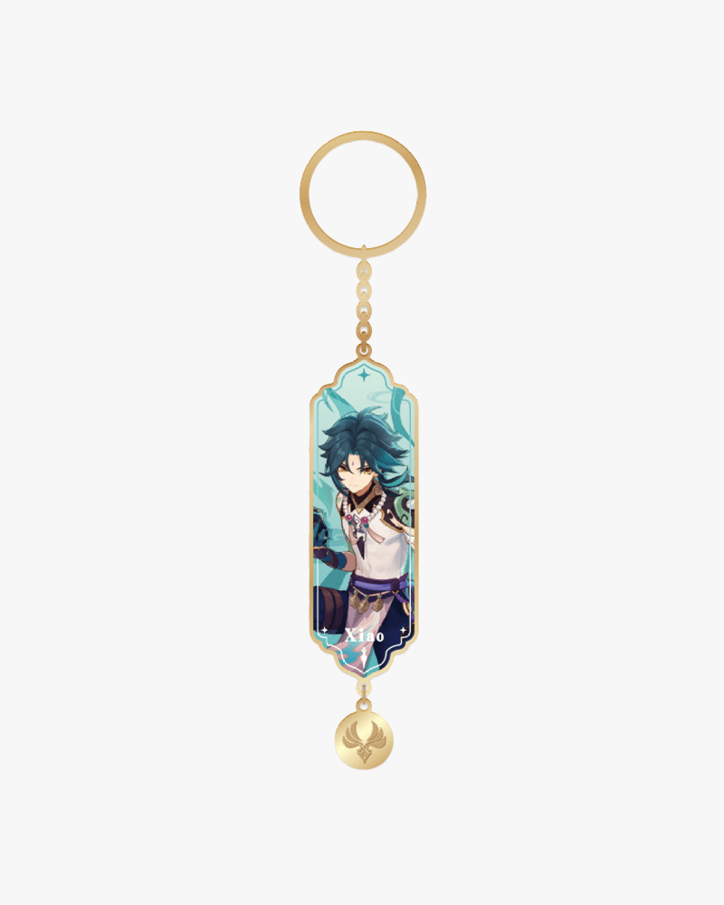 Genshin Impact Character Metal Keychain