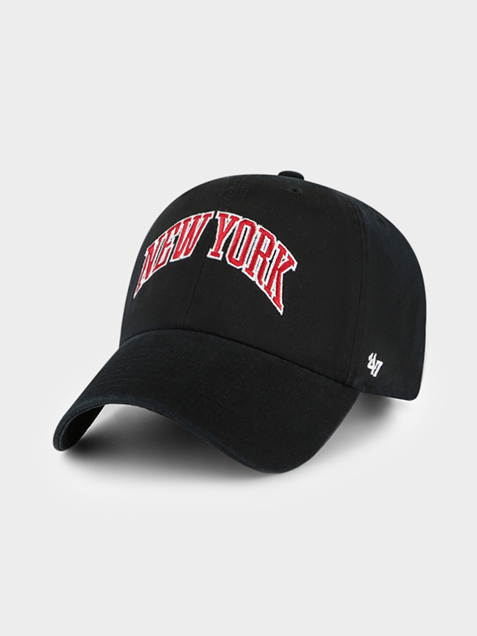 47 Clean Up New York Yankees Cap in Black & Red