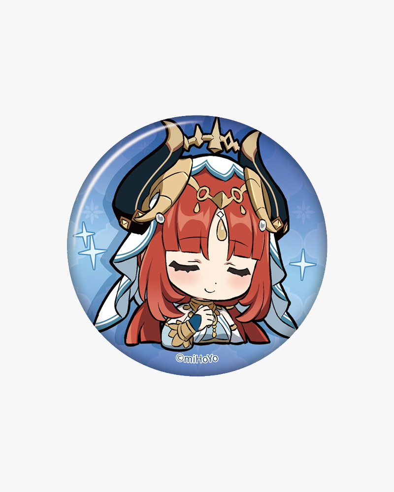 Genshin Impact Chibi Character Emote Badge Vol.3