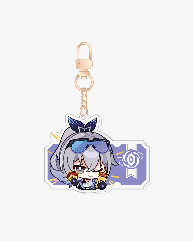 Honkai: Star Rail Pom-Pom Gallery Series Acrylic Keychain