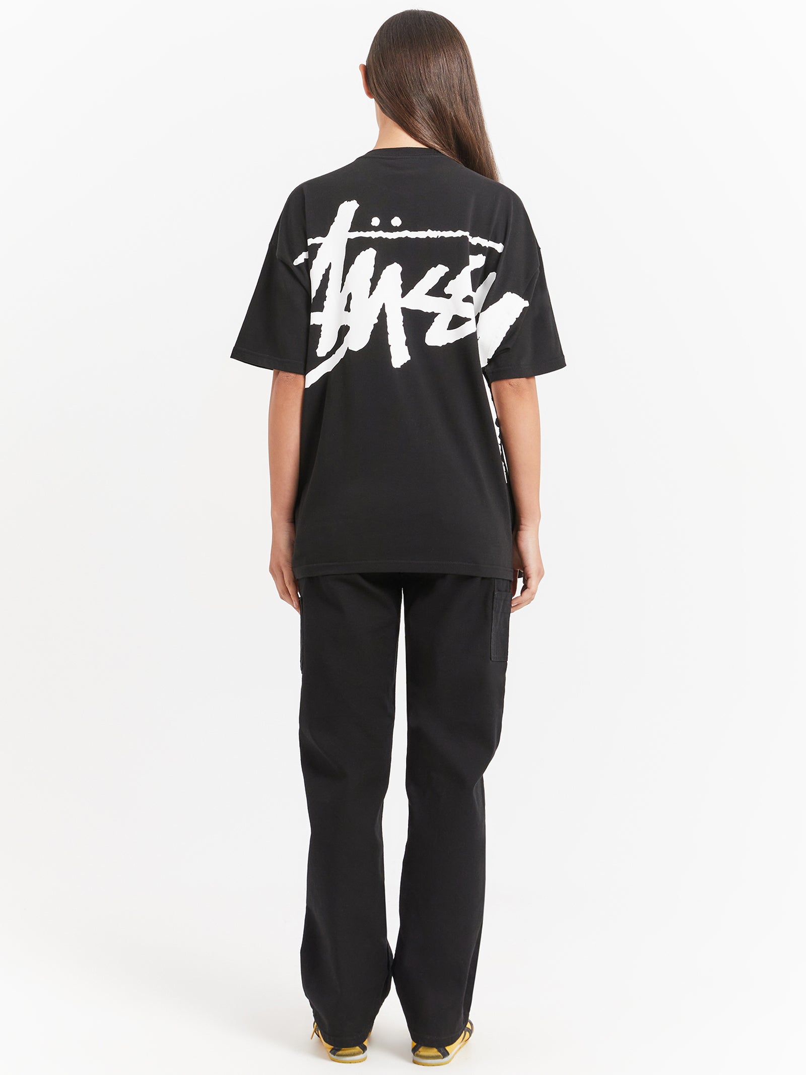 Stock Heavyweight Relaxed T-Shirt in Black