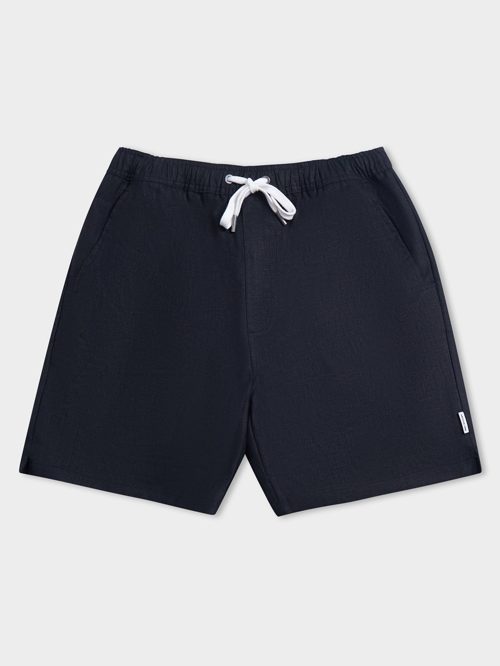 Luca Linen Short In Black