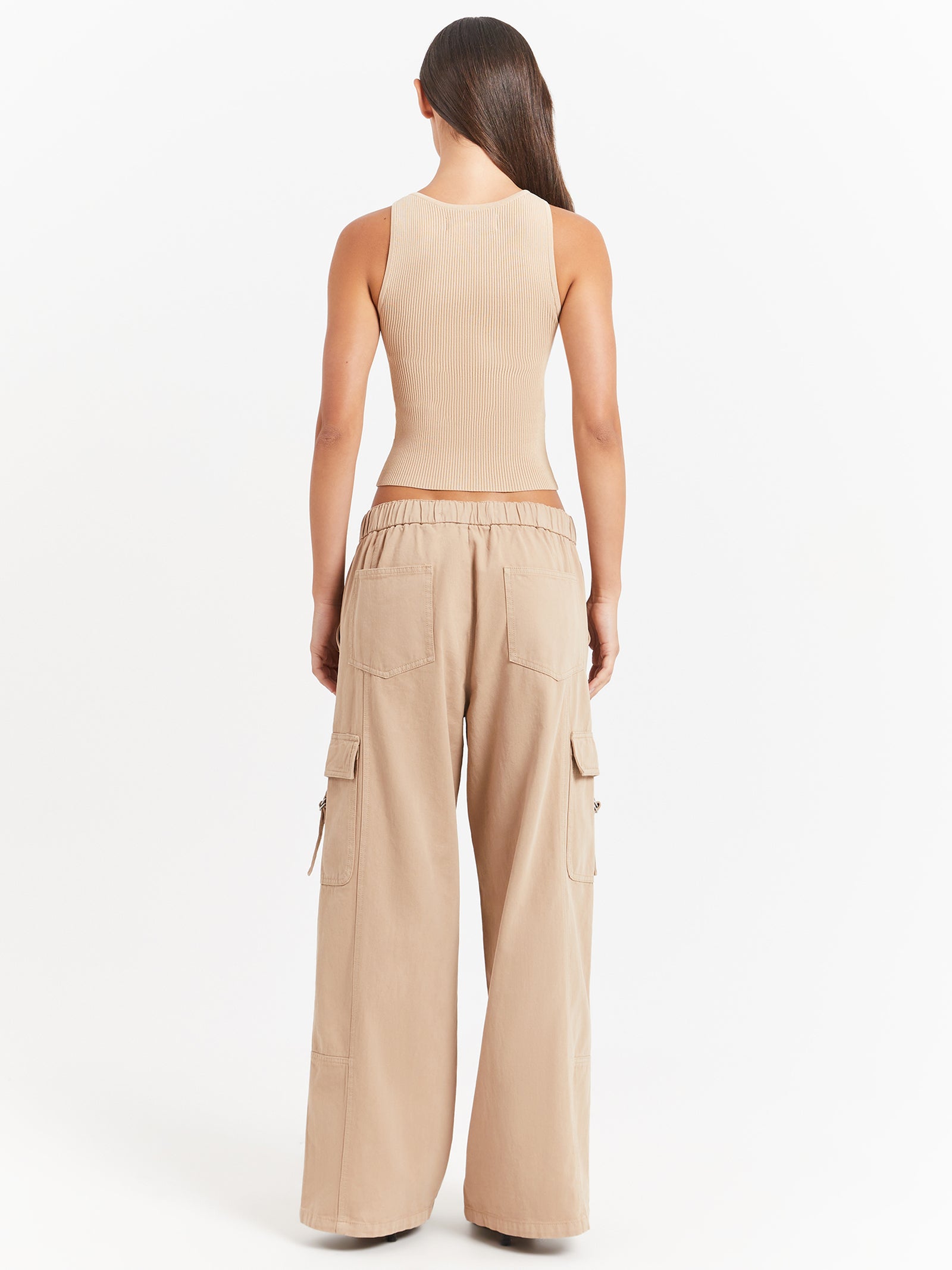 Quinn Knit Top in Light Camel