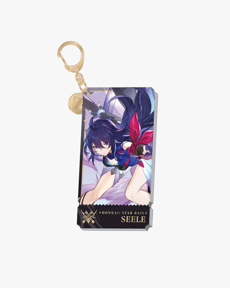 Honkai: Star Rail The Hunt Path Character Acrylic Keychain