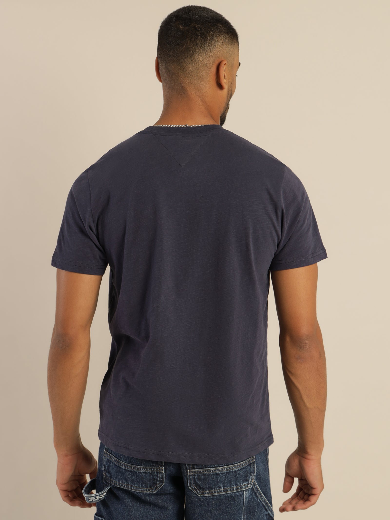 Bold College Graphic T-Shirt in Twilight Navy