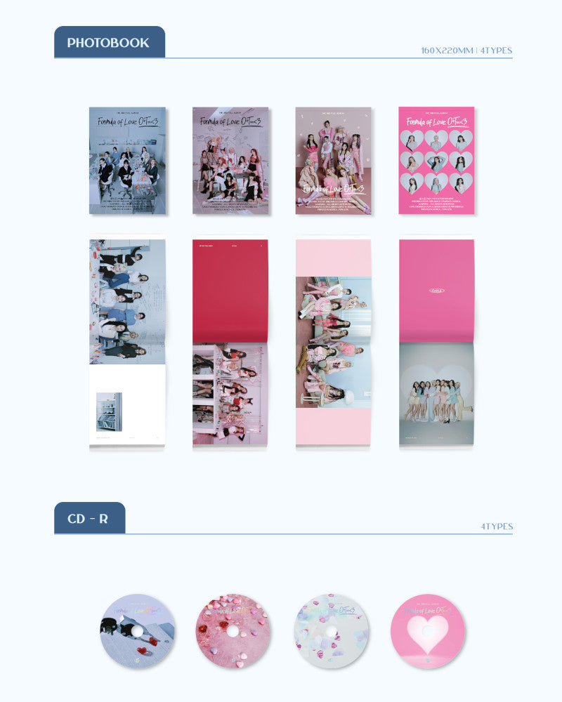 TWICE - 3rd Album [FORMULA OF LOVE: O T=<3] (4 VERSIONS)