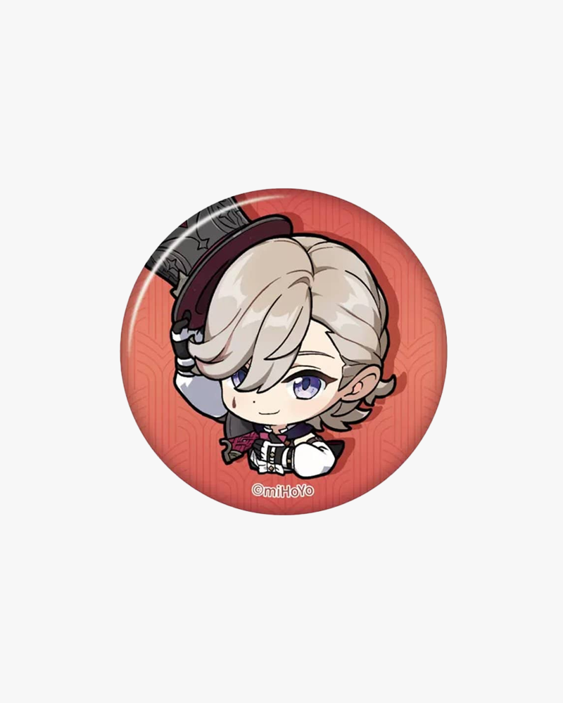 Genshin Impact Chibi Character Emote Badge Vol. 4