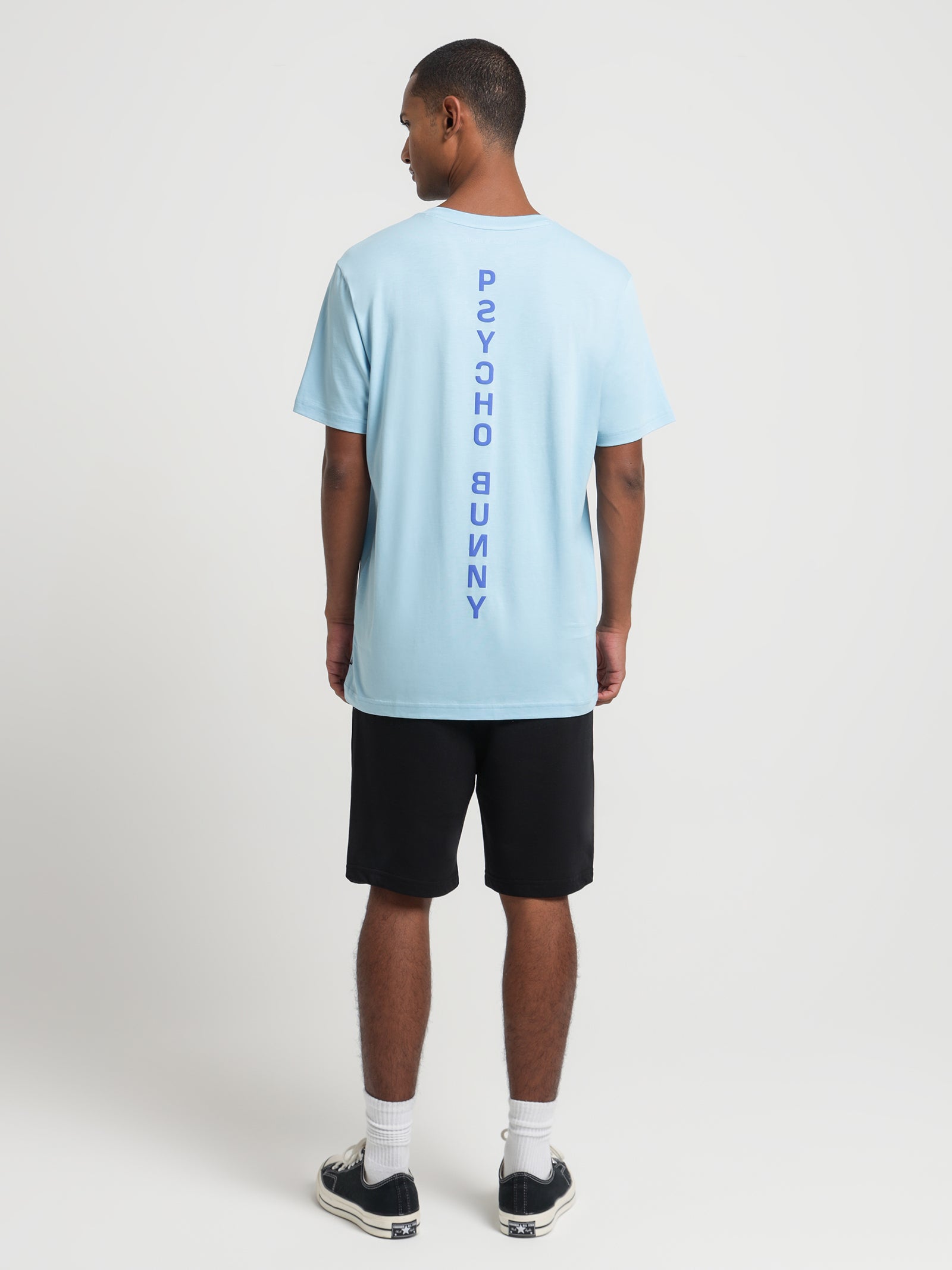 Lloyds Relaxed Fit Graphic T-Shirt in Sky Blue