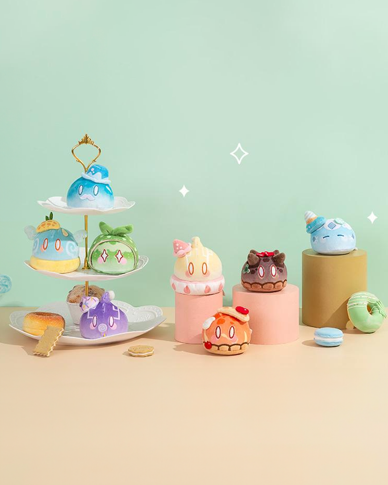 Genshin Impact Slime Dessert Plushies