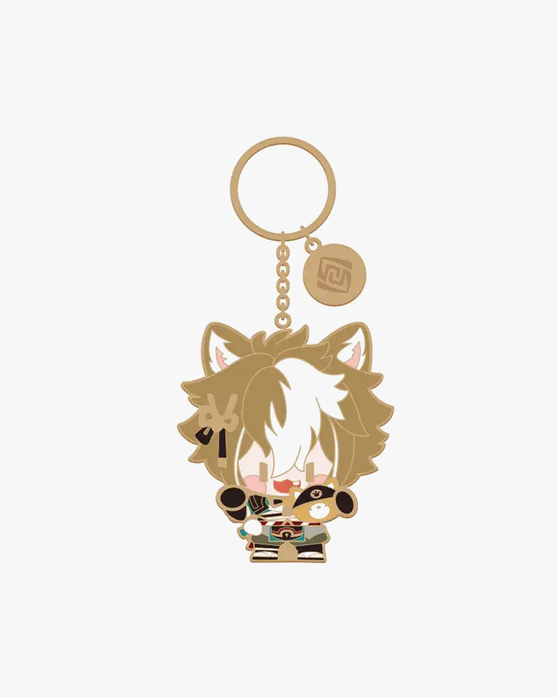 Genshin Impact Chibi Character Metal Keychain Vol. 2