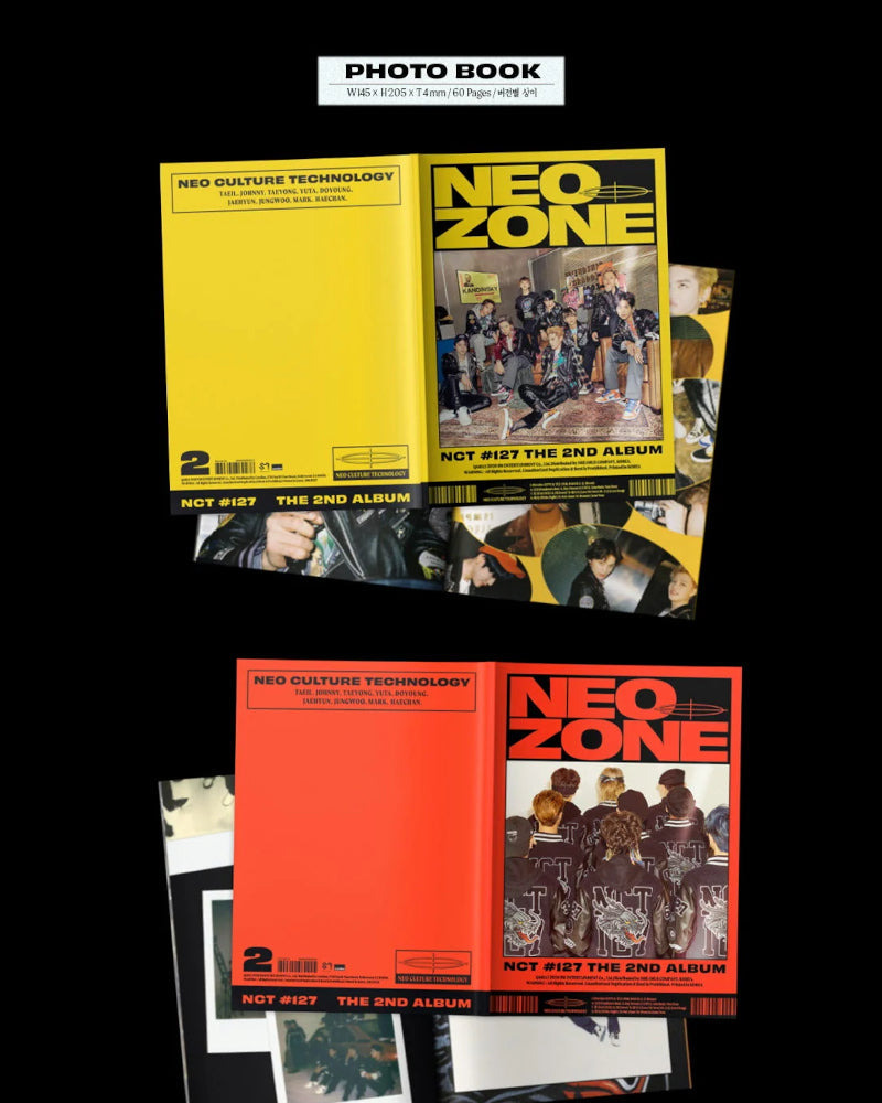 NCT 127 - 2nd Album [NCT #127 NEO ZONE]