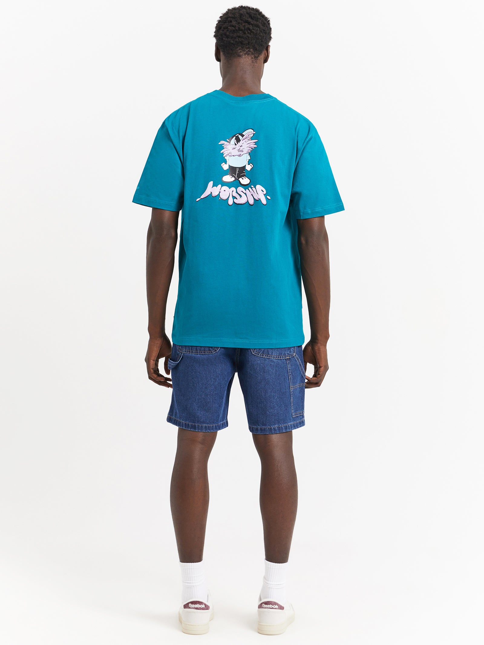 Bubble Trouble T-Shirt in Deep Lake Blue