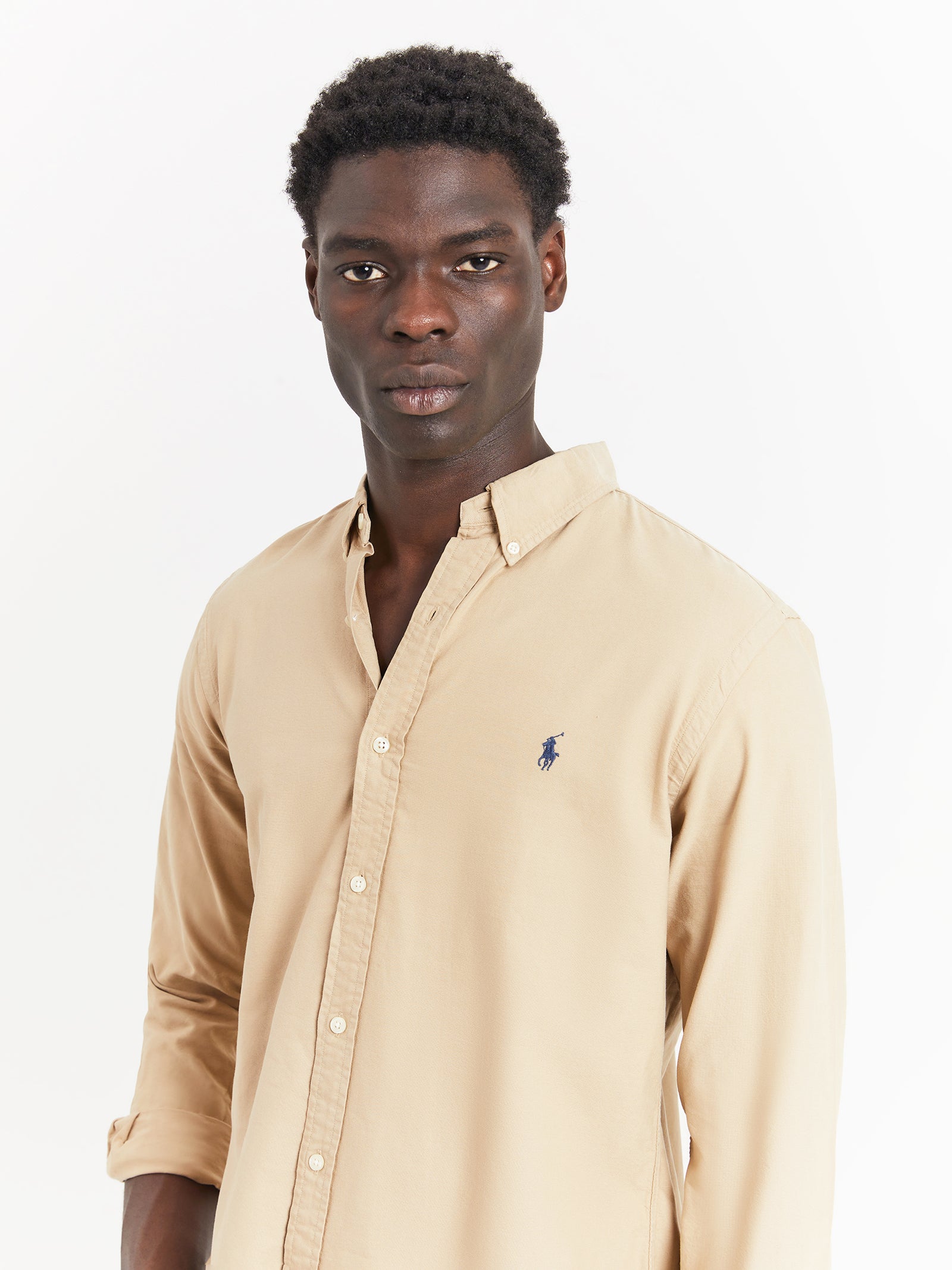 40/1 GD Oxford Shirt in Surrey Tan