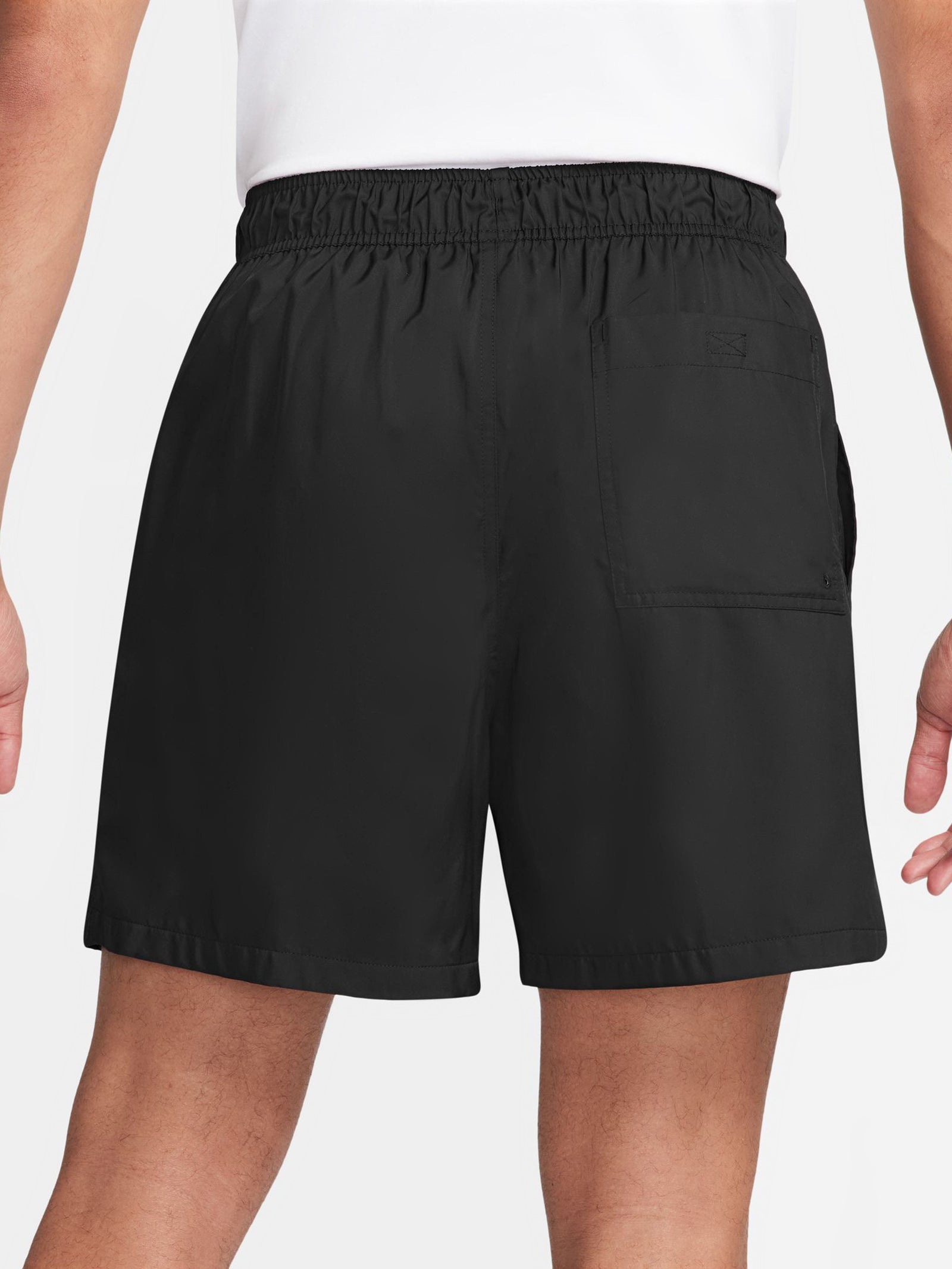 Club Woven Flow Shorts in Black & White