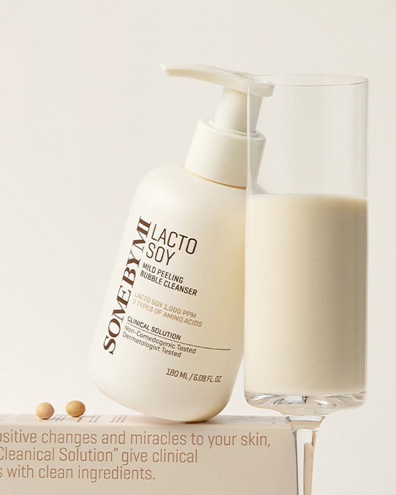 SOME BY MI Lacto Soy Mild Peeling Bubble Cleanser