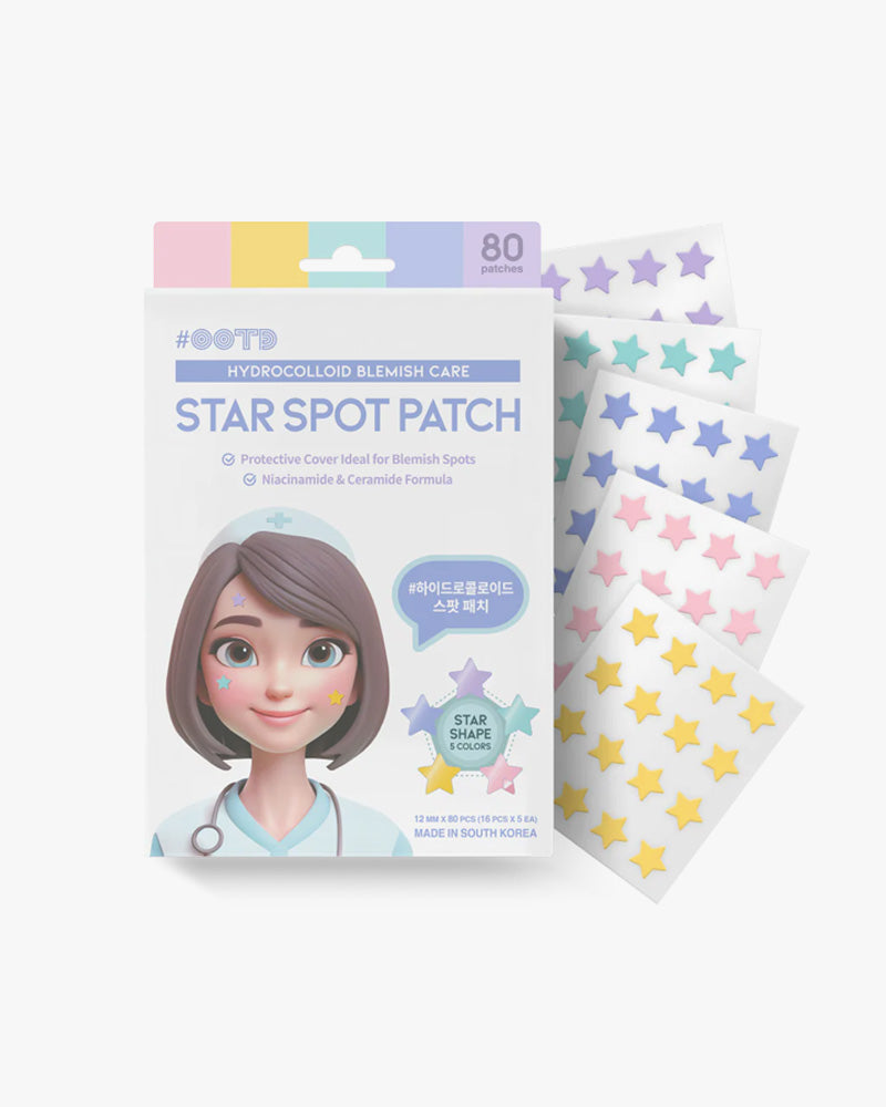 OOTD Hydrocolloid Blemish Care Star Spot Patch