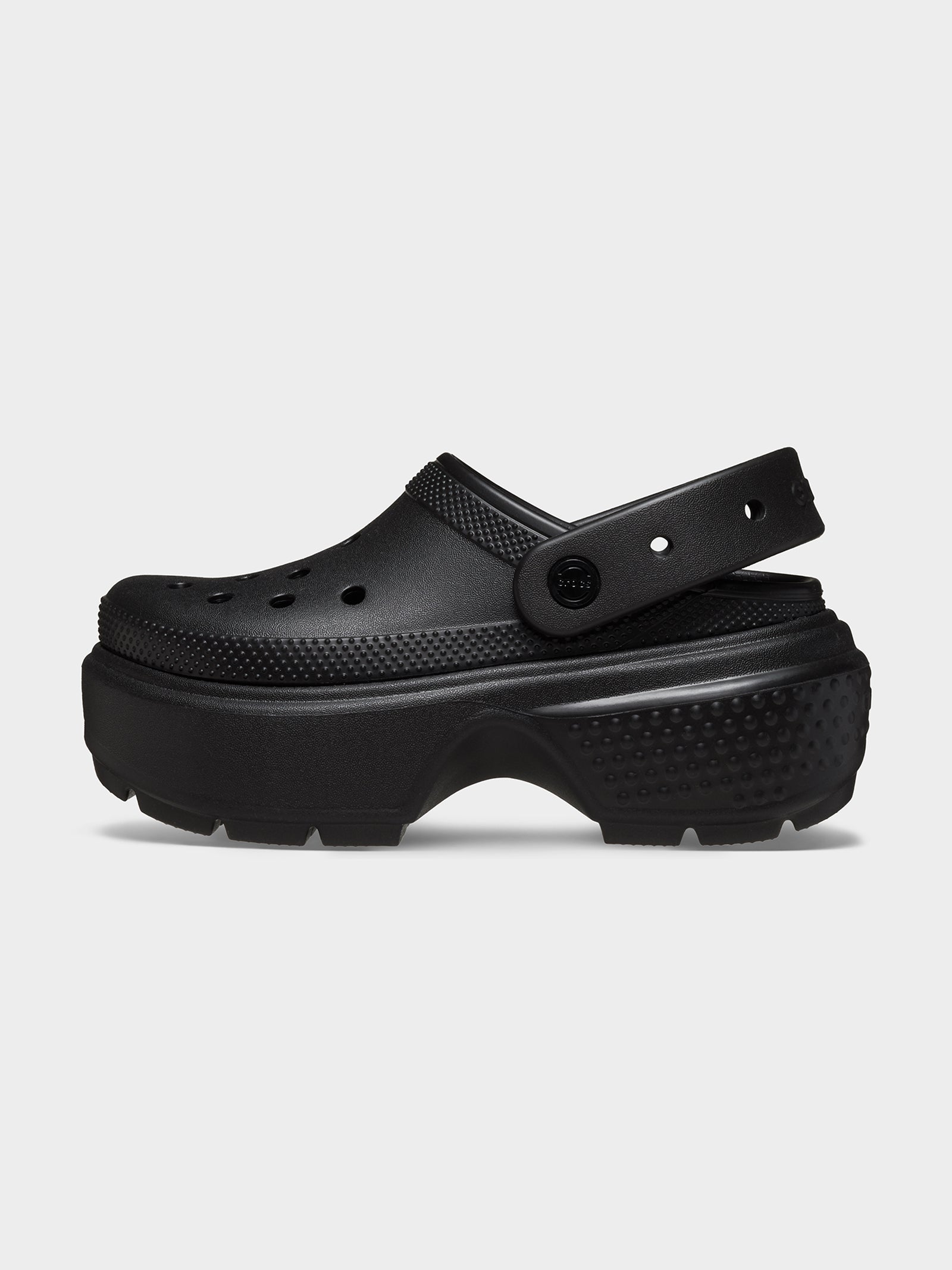 Stomp Clog In Black