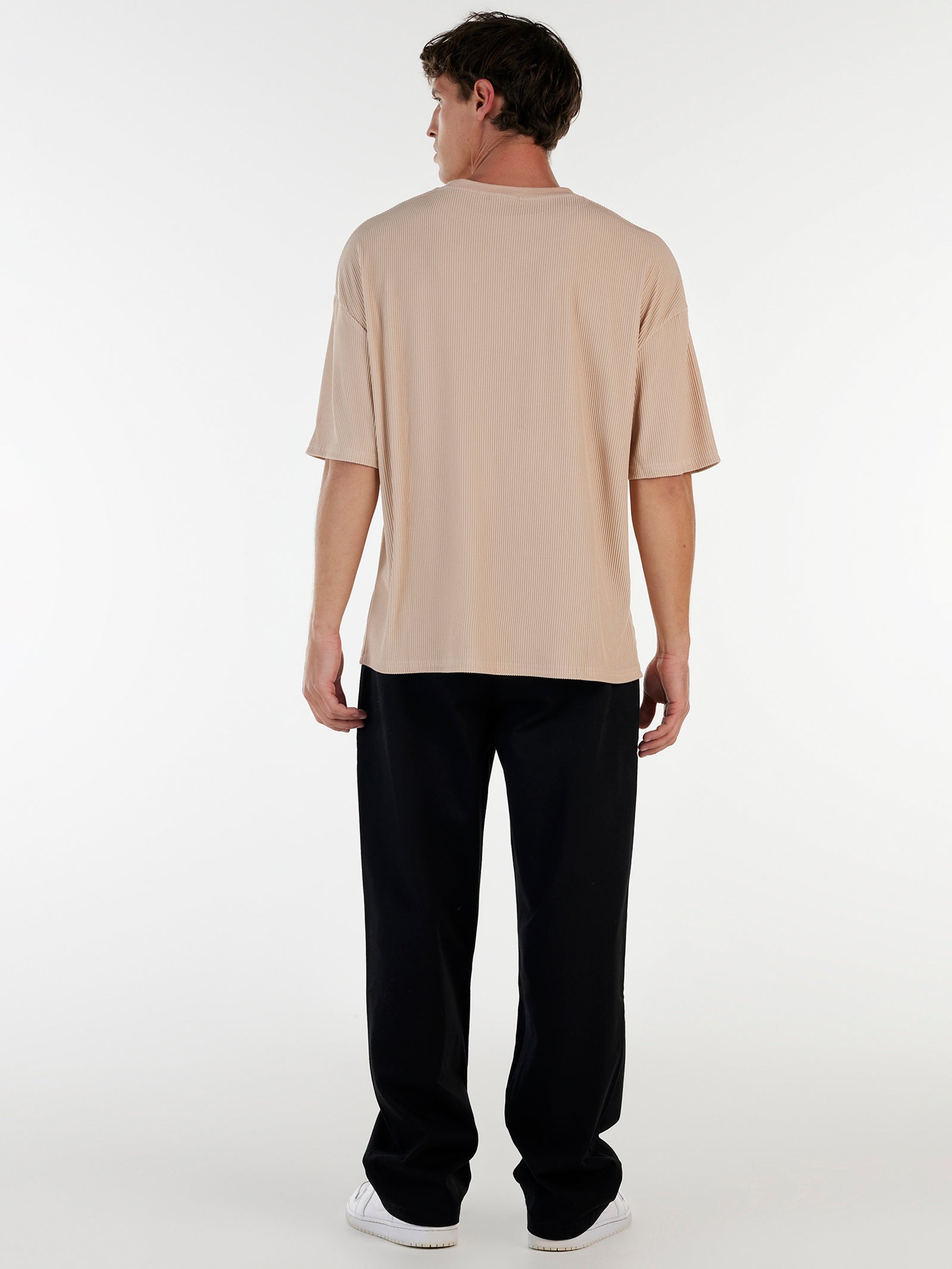 Malibu Boxy Tee - Sand