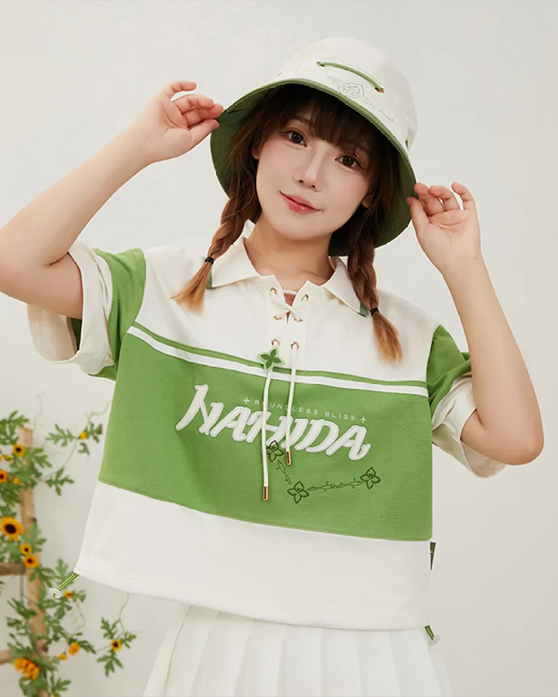 Genshin Impact Nahida Impression Polo Shirt