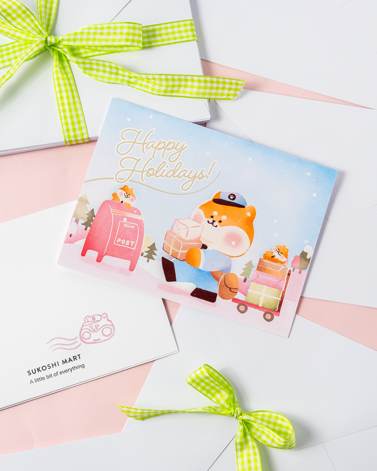 SUKOSHI MART Holiday Greeting Cards