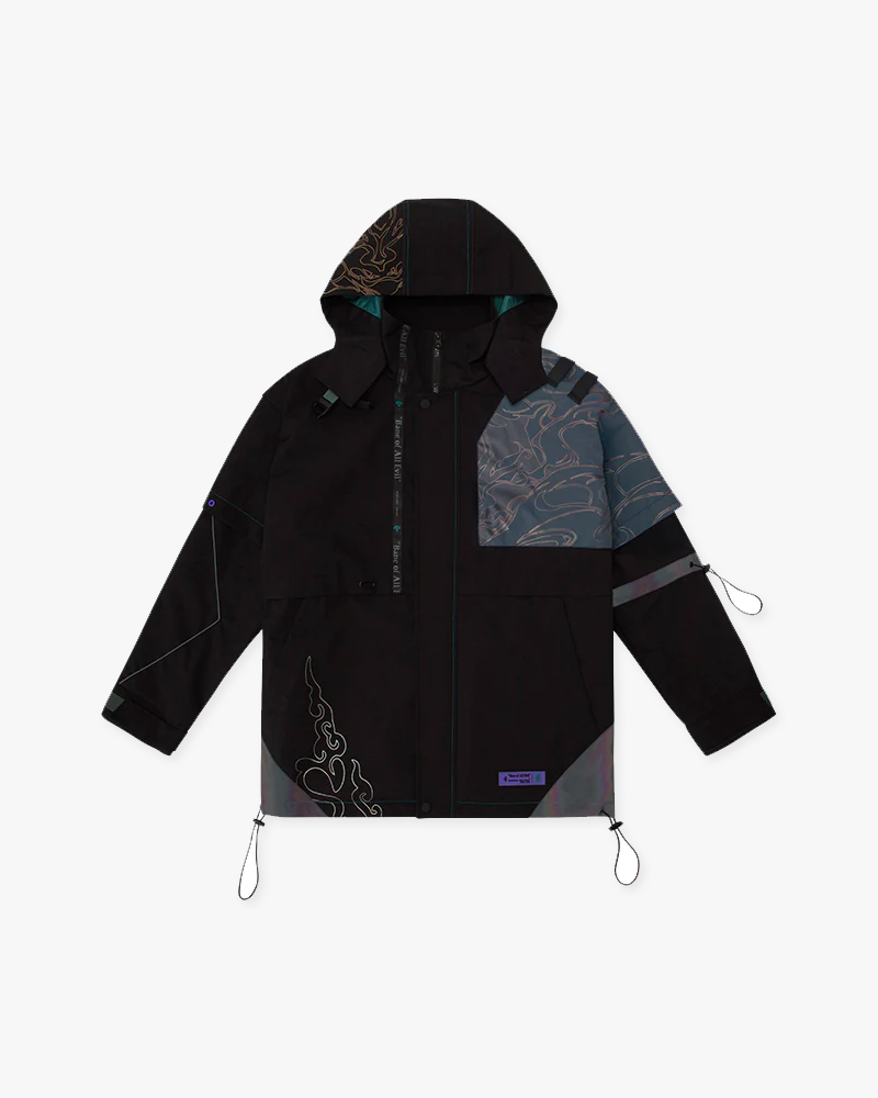 Genshin Impact Xiao Bane of All Evil Series Windbreaker