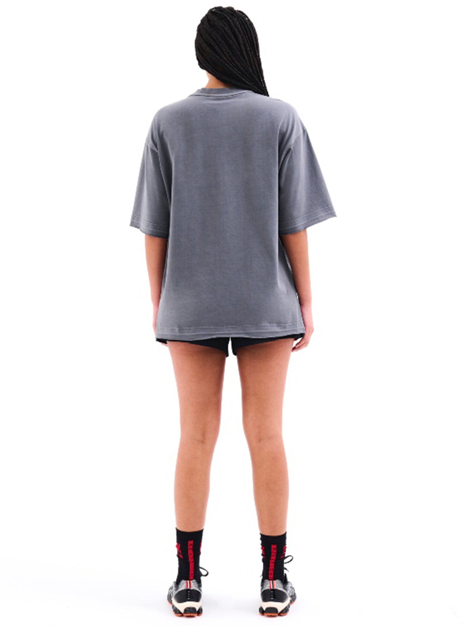 Touring Oversized T-Shirt in Dark Shadow