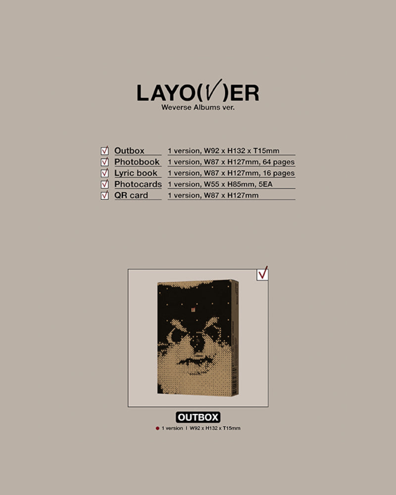 V (BTS) - Layover (Weverse Ver.)