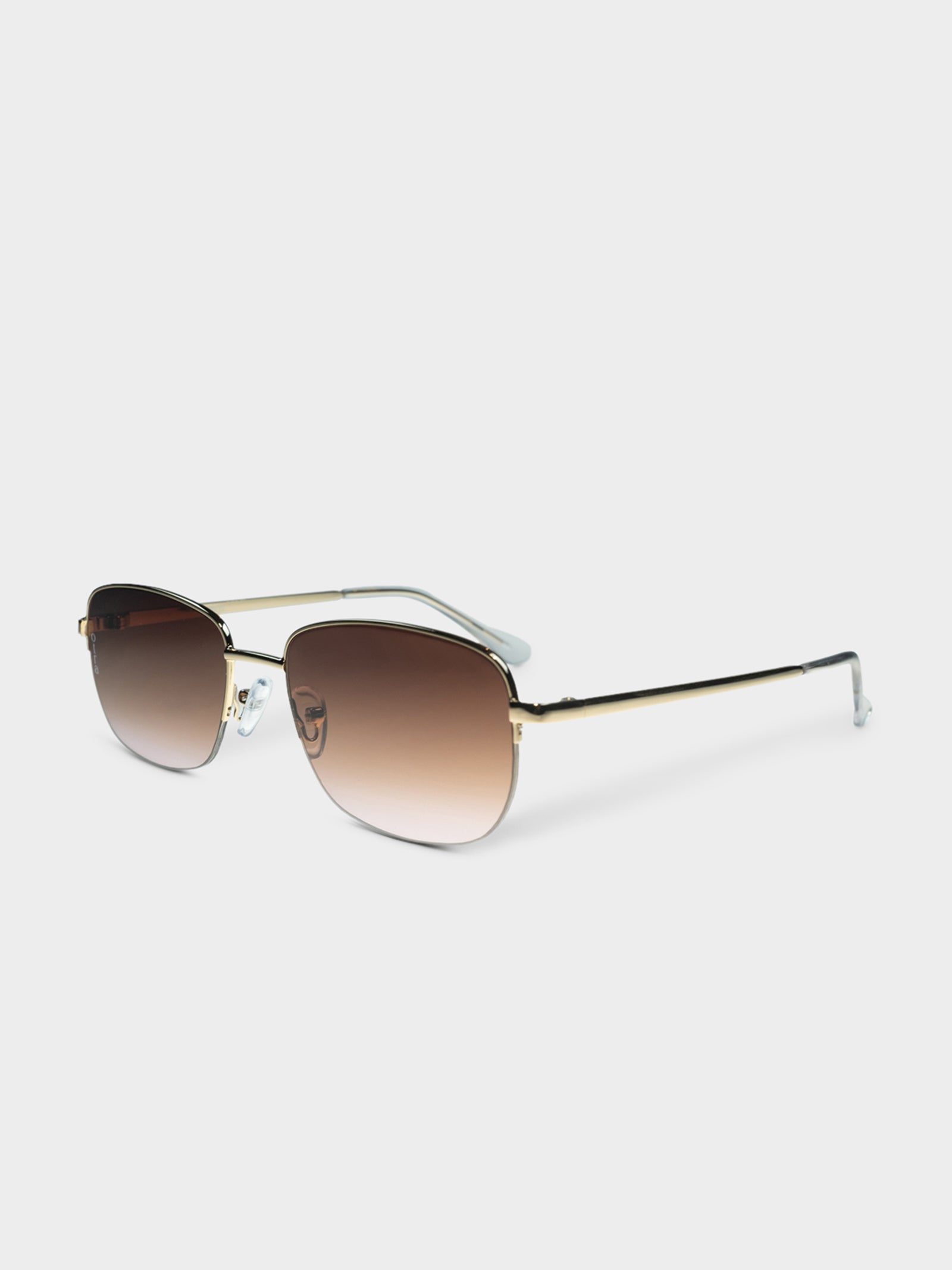 Junior Sunglasses in Gold Brown & Pink Fade