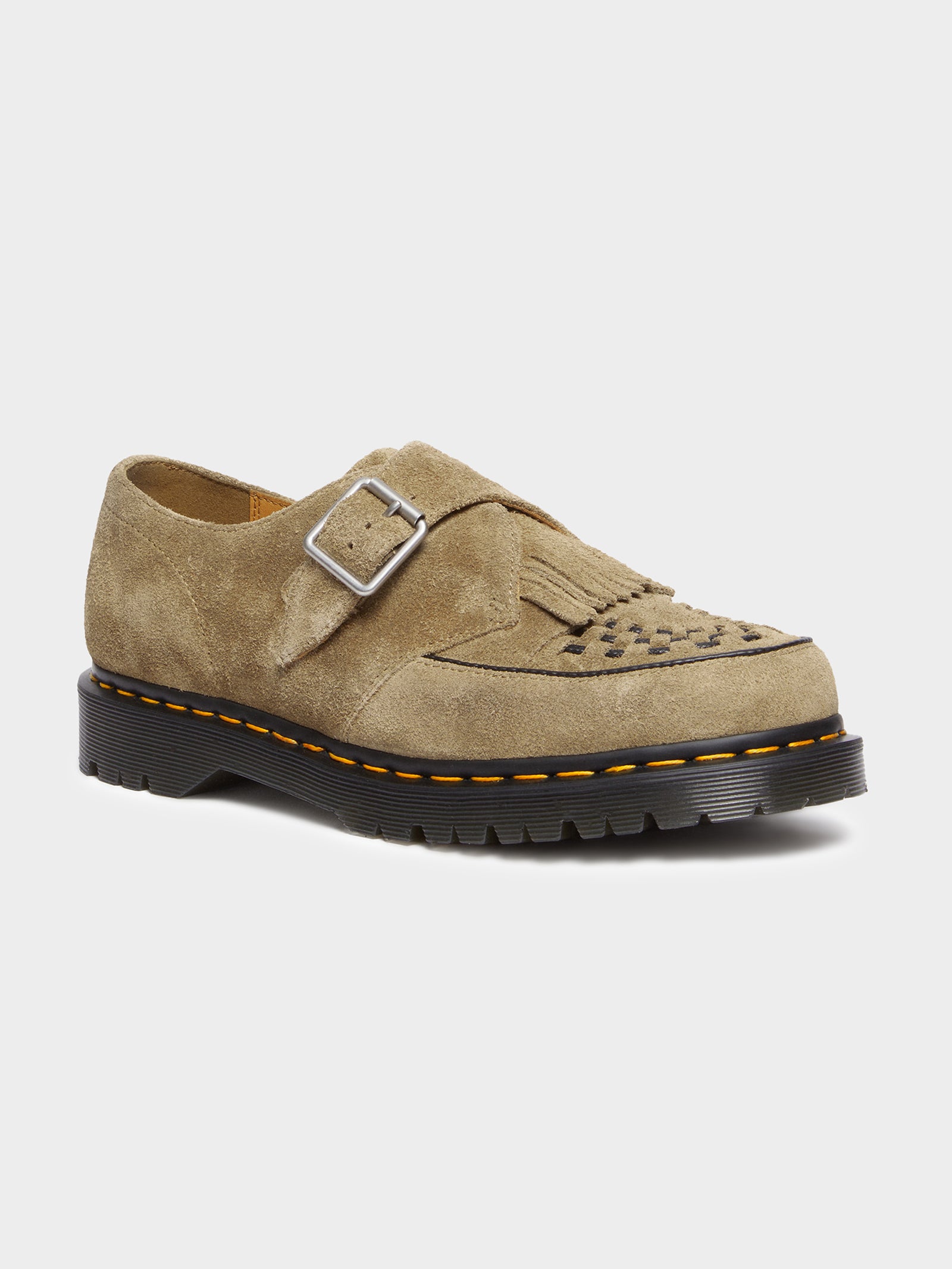 Unisex Ramsey Suede Kiltie Buckle Creepers