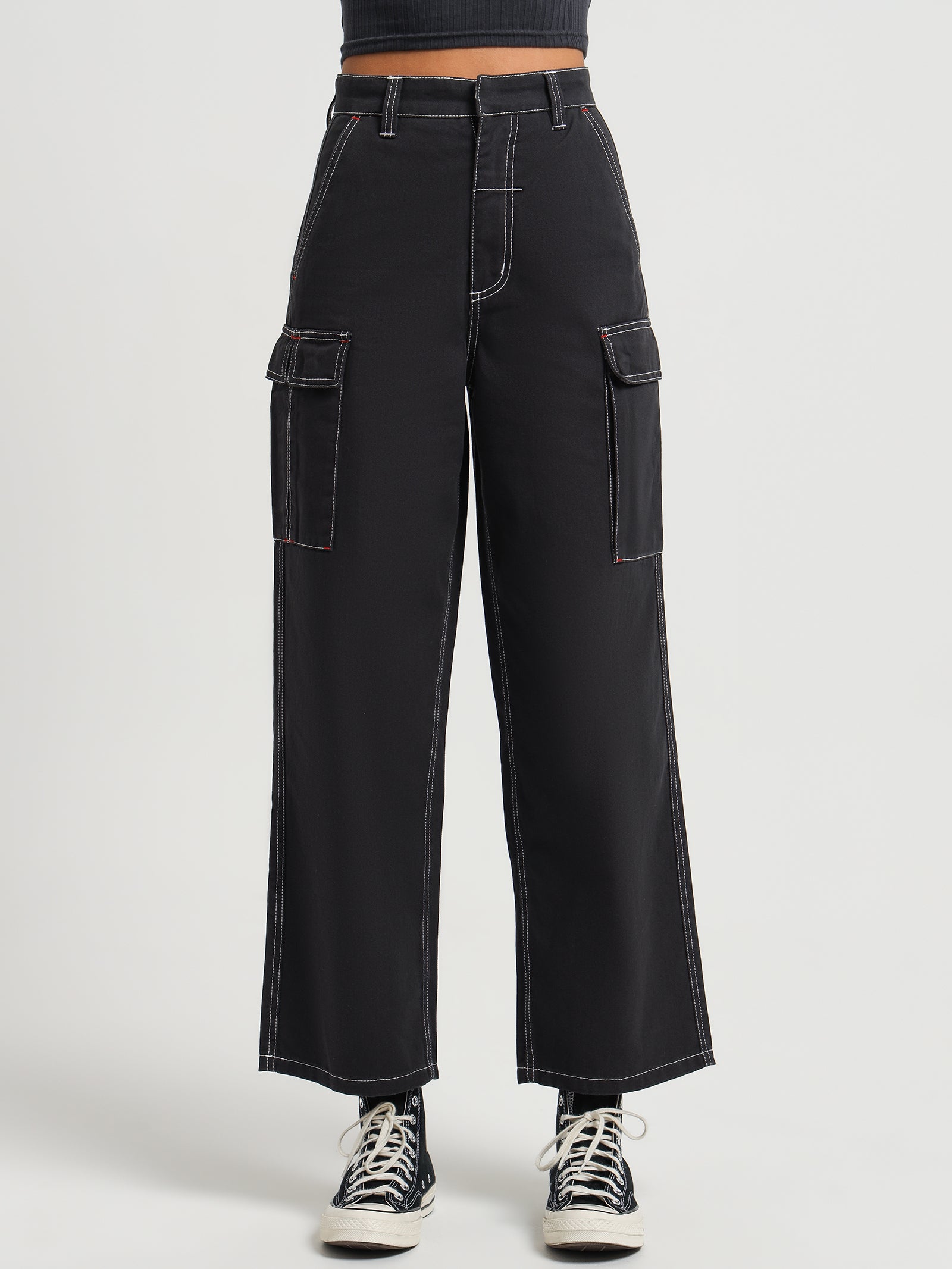 Hard Yakka Union Baggy Pants in Dark Charcoal