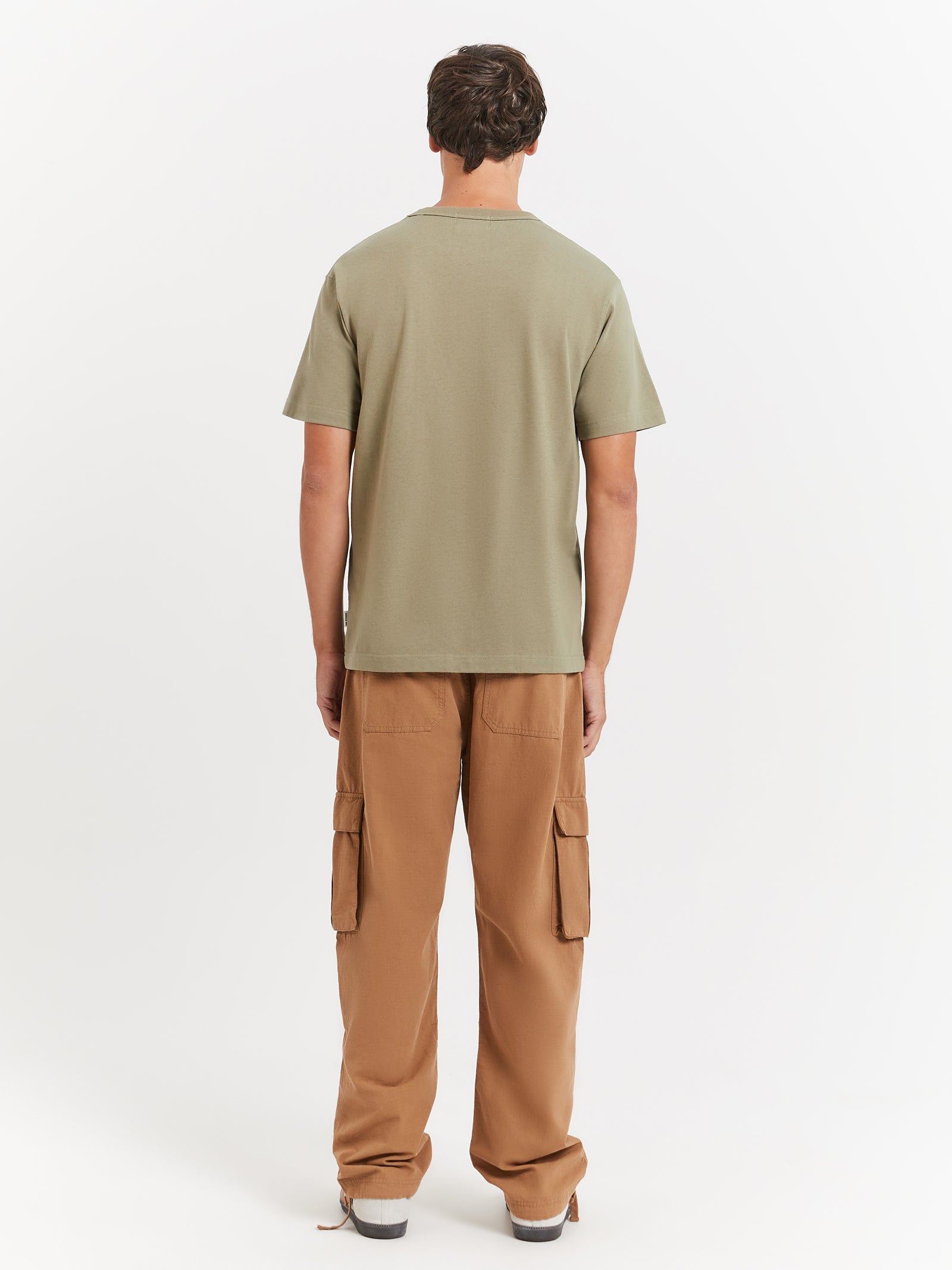 Heavyweight Crew T-Shirt in Basil