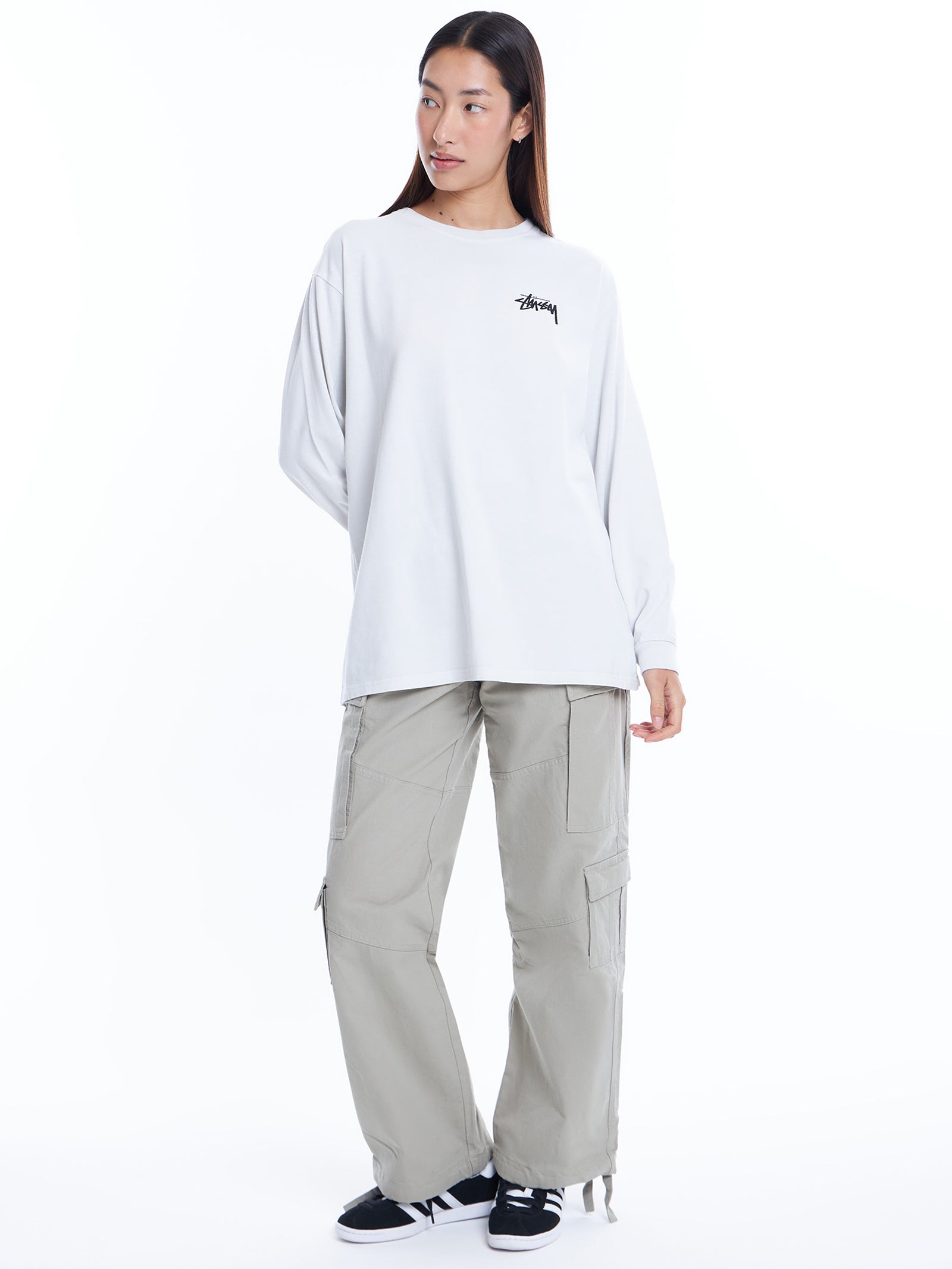 Stock Heavyweight Relaxed Long Sleeve T-Shirt