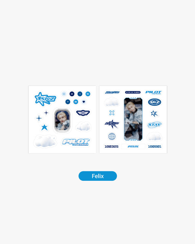 STRAY KIDS 3RD FANMEETING 'PILOT : FOR ¡ï¡ï¡ï¡ï¡ï' SMARTPHONE DECO SET