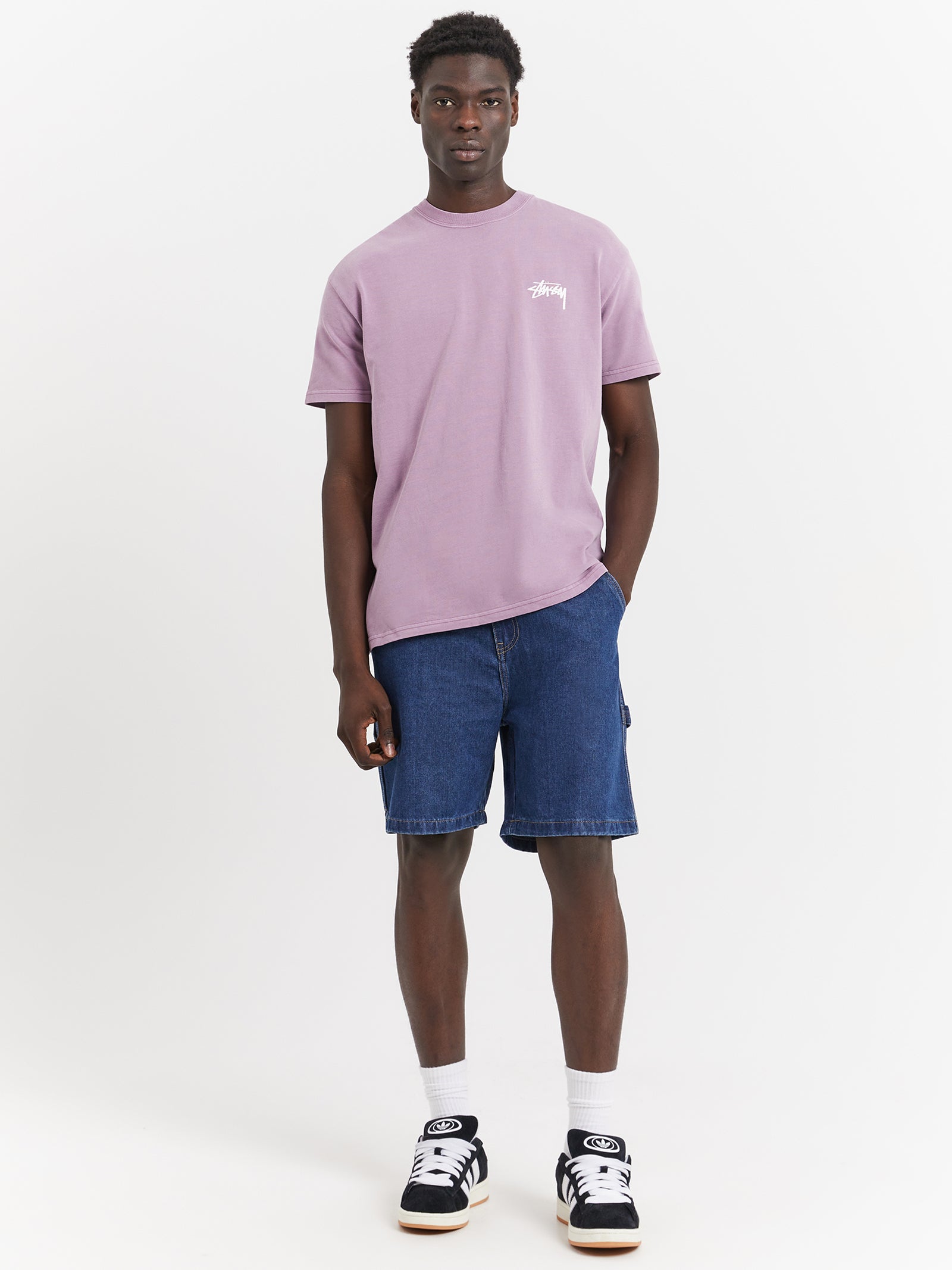 Ocular Heavyweight T-Shirt in Pigment Orchid Purple