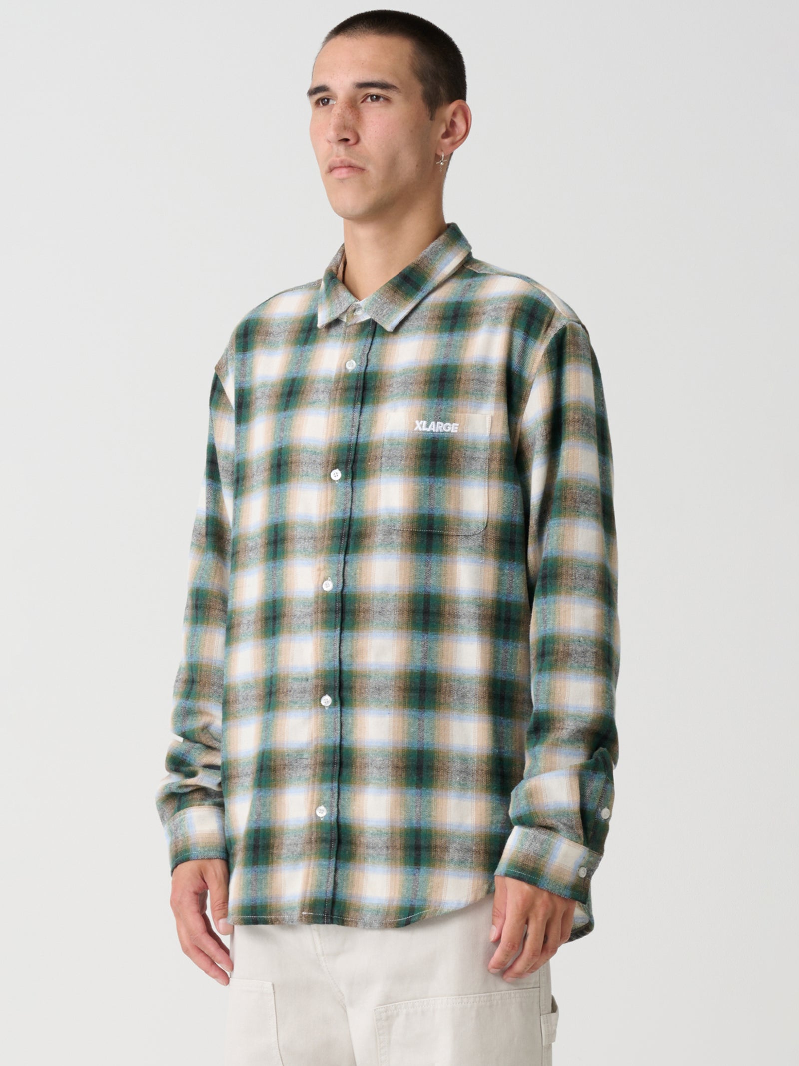 Italic Check Shirt