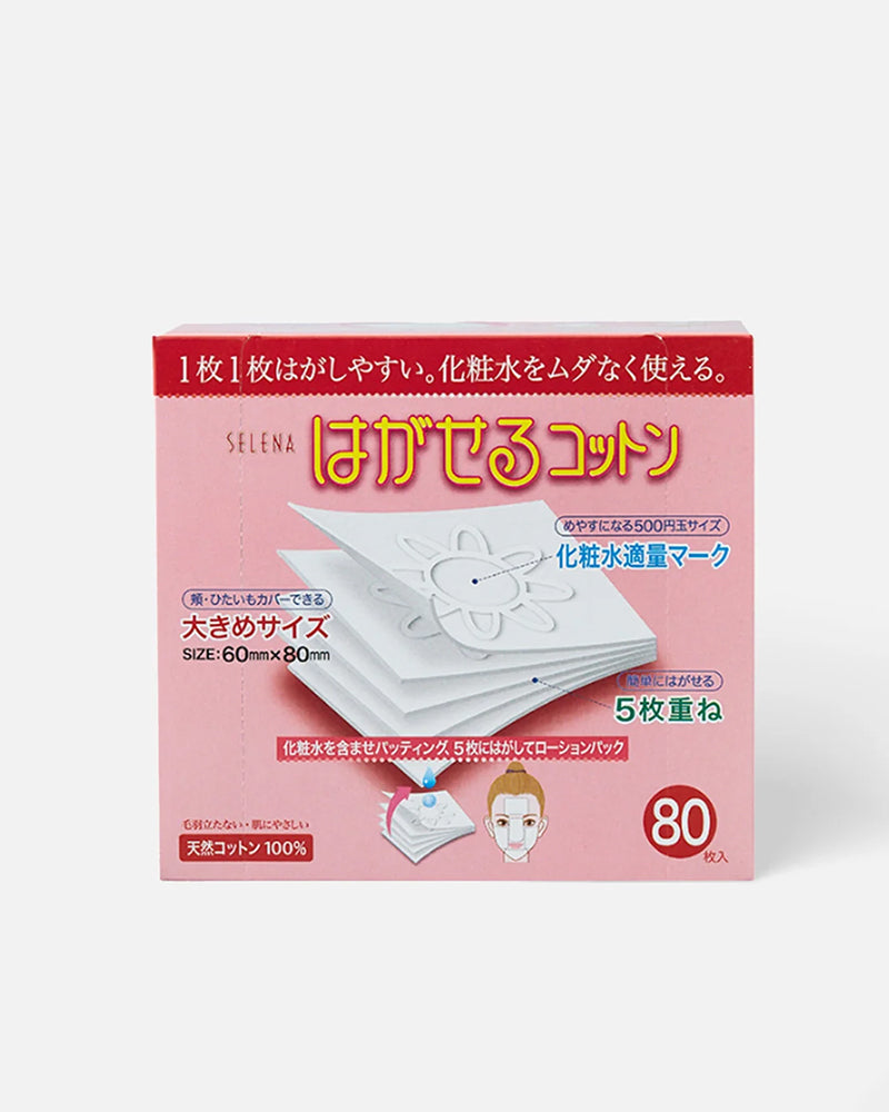 Cotton Labo Selena 5 Layers Cotton Pad (80 Pads)