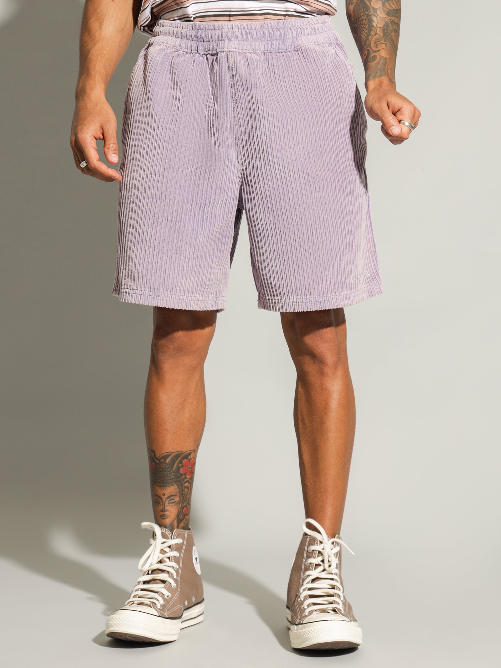 Manic Shorts in Violet