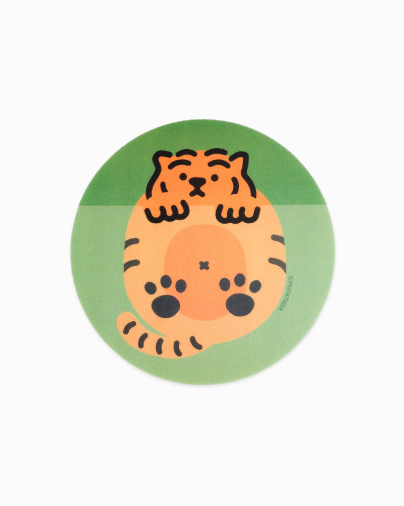 MUZIKTIGER Peekaboo Tiger PVC Mouse Pad