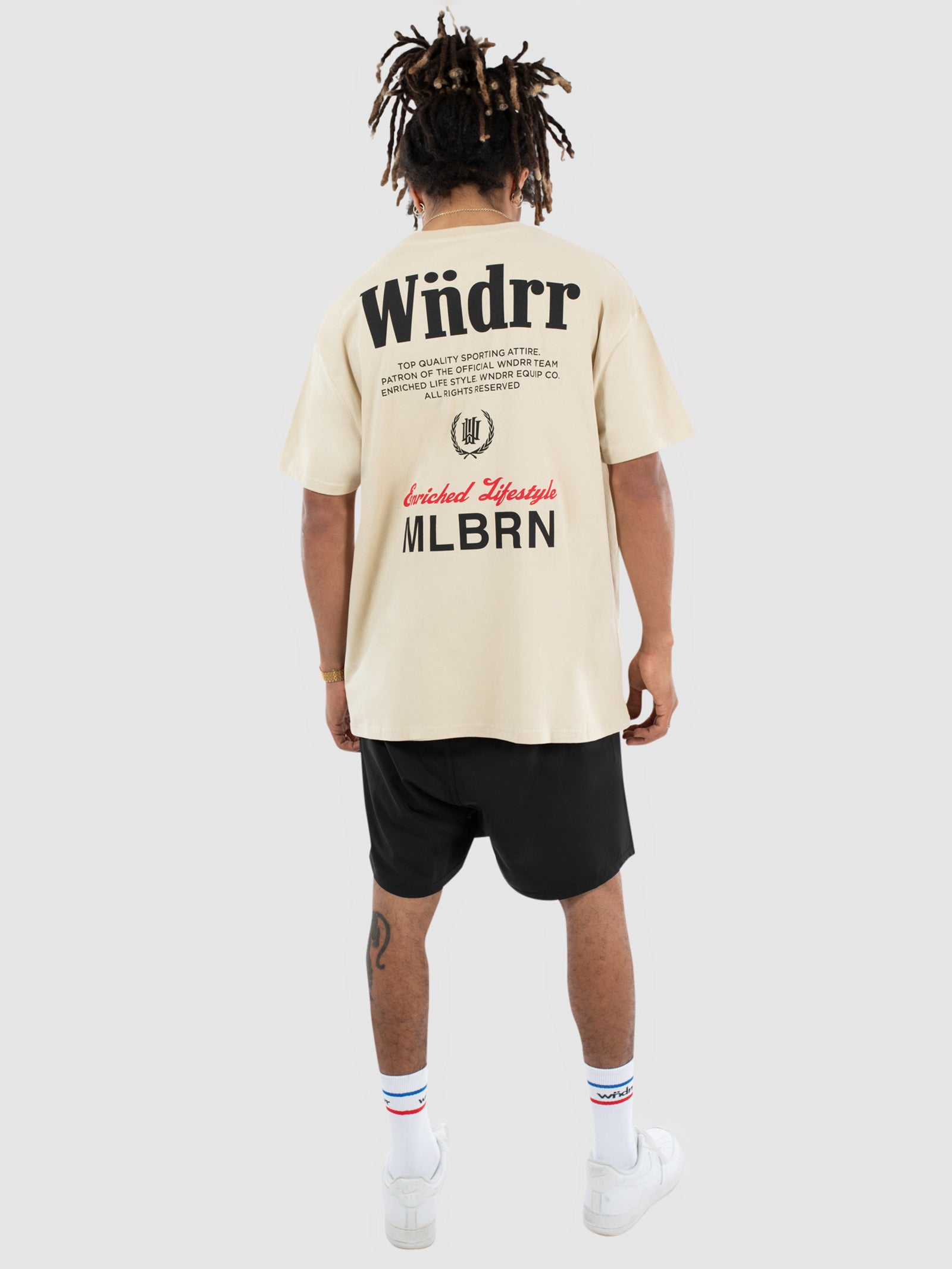 Archive Box Fit T-Shirt in Tan