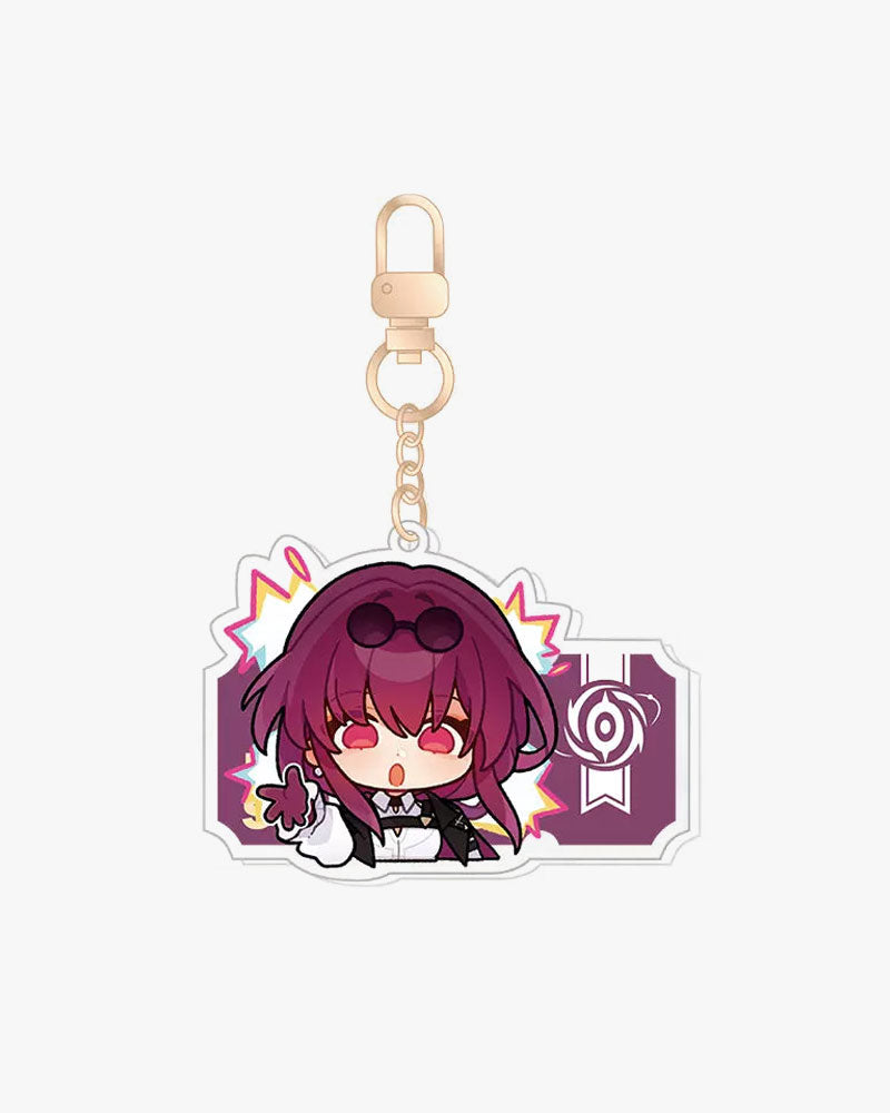 Honkai: Star Rail Pom-Pom Gallery Series Acrylic Keychain