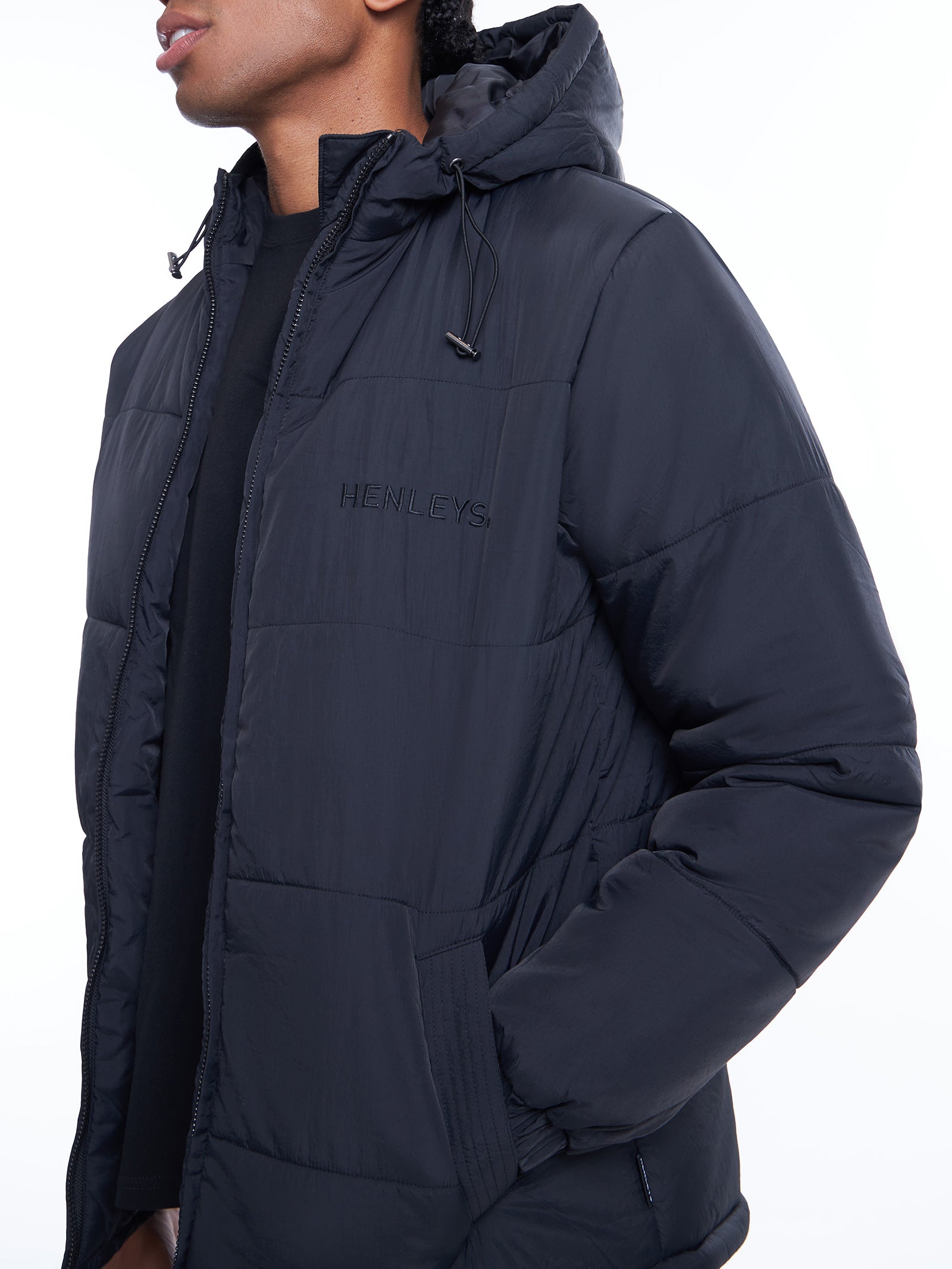 Classic Logo Hooded Puffer