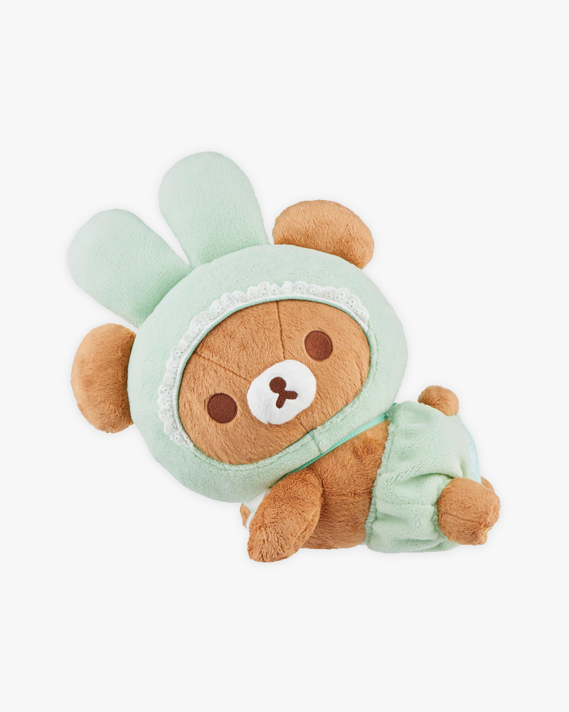 San-X Chairoikoguma Original Minna De Usausababy Series Laydown Plush