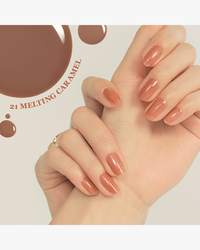 rom&nd Mood Pebble Nail: Muteral Nude