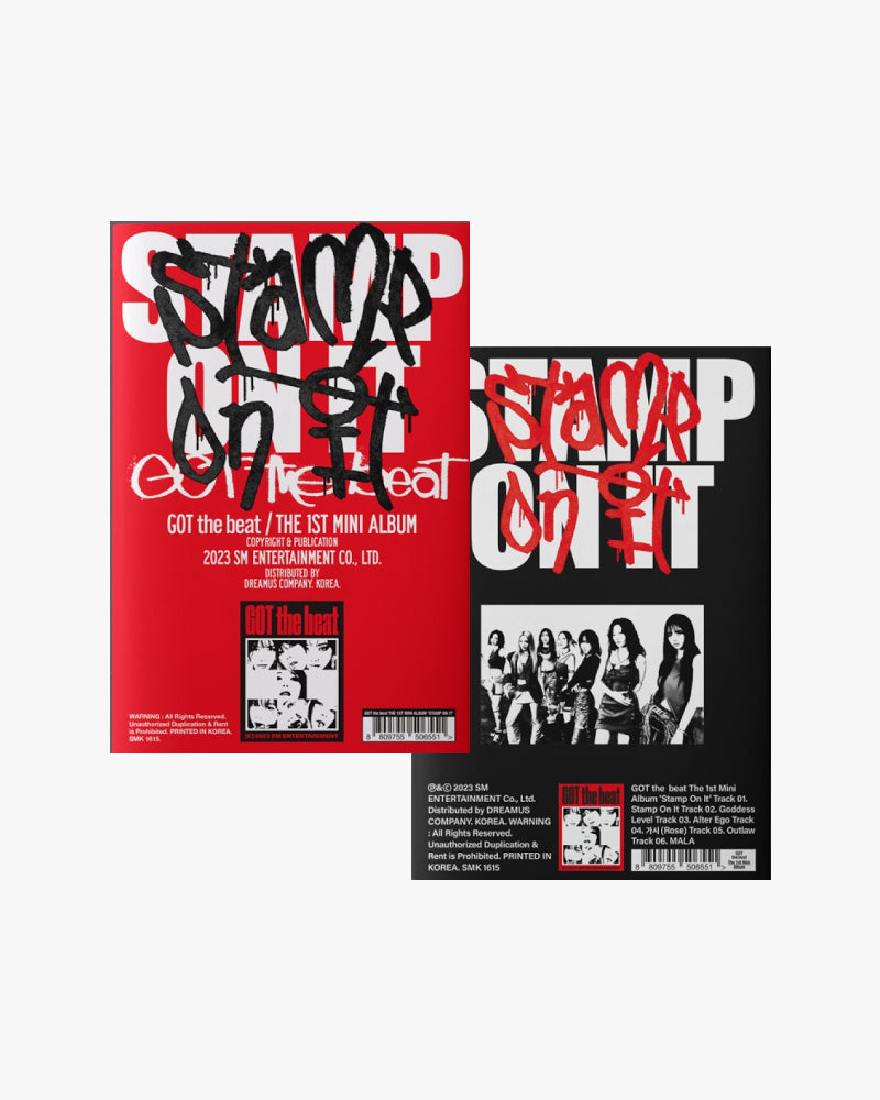 GOT the beat - 1st Mini Album [Stamp On It] (2 Versions)