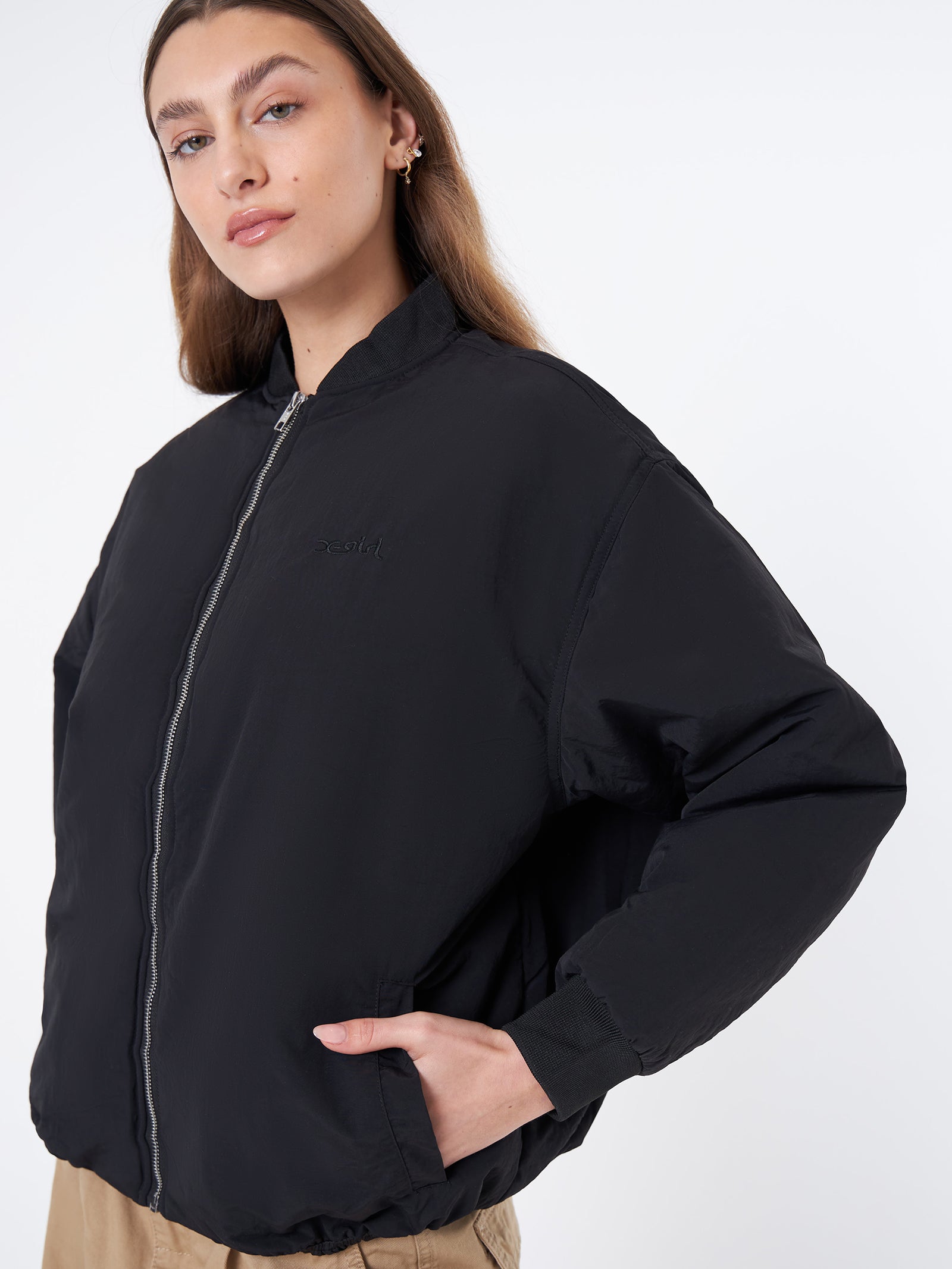 Mills Puffy Bomber Jacket