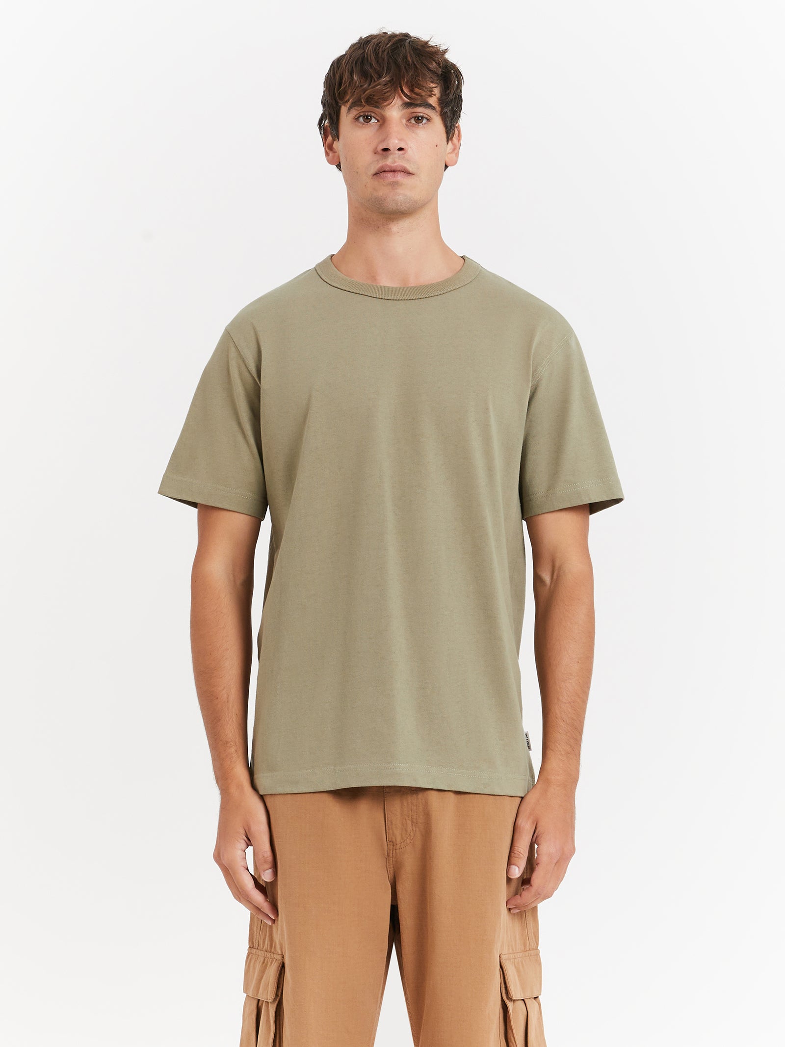 Heavyweight Crew T-Shirt in Basil