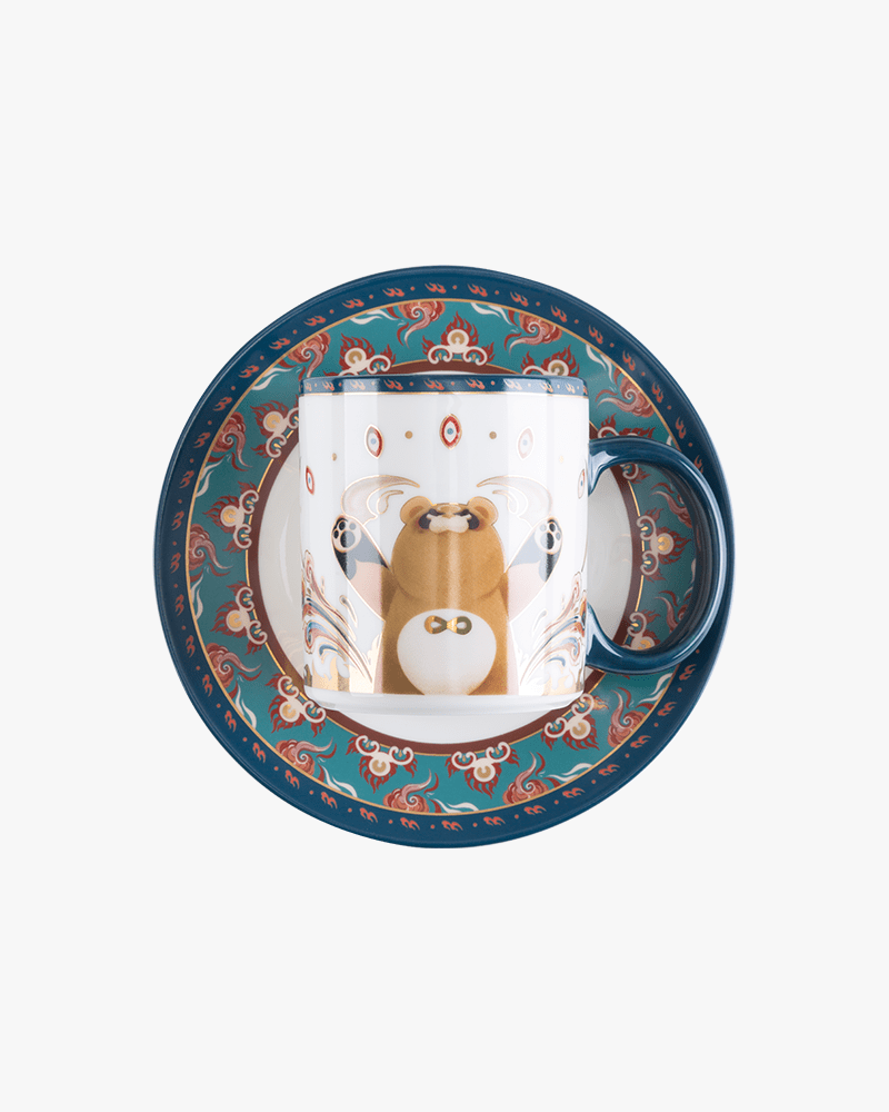 Genshin Impact Flavors Of The World Guoba Tea Ware Set