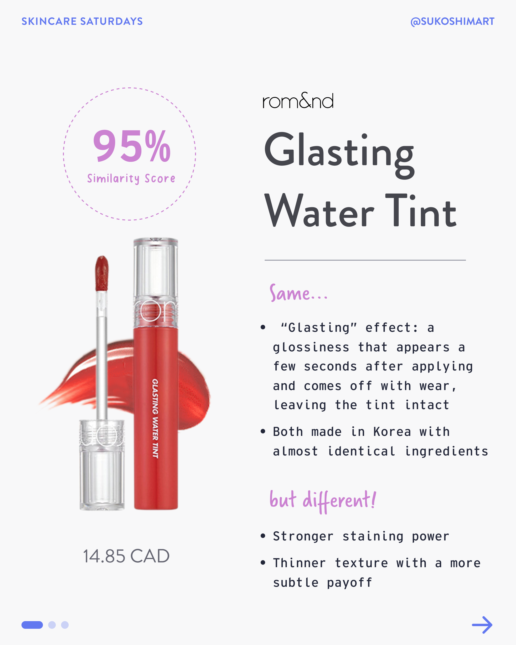 rom&nd Glasting Water Tint