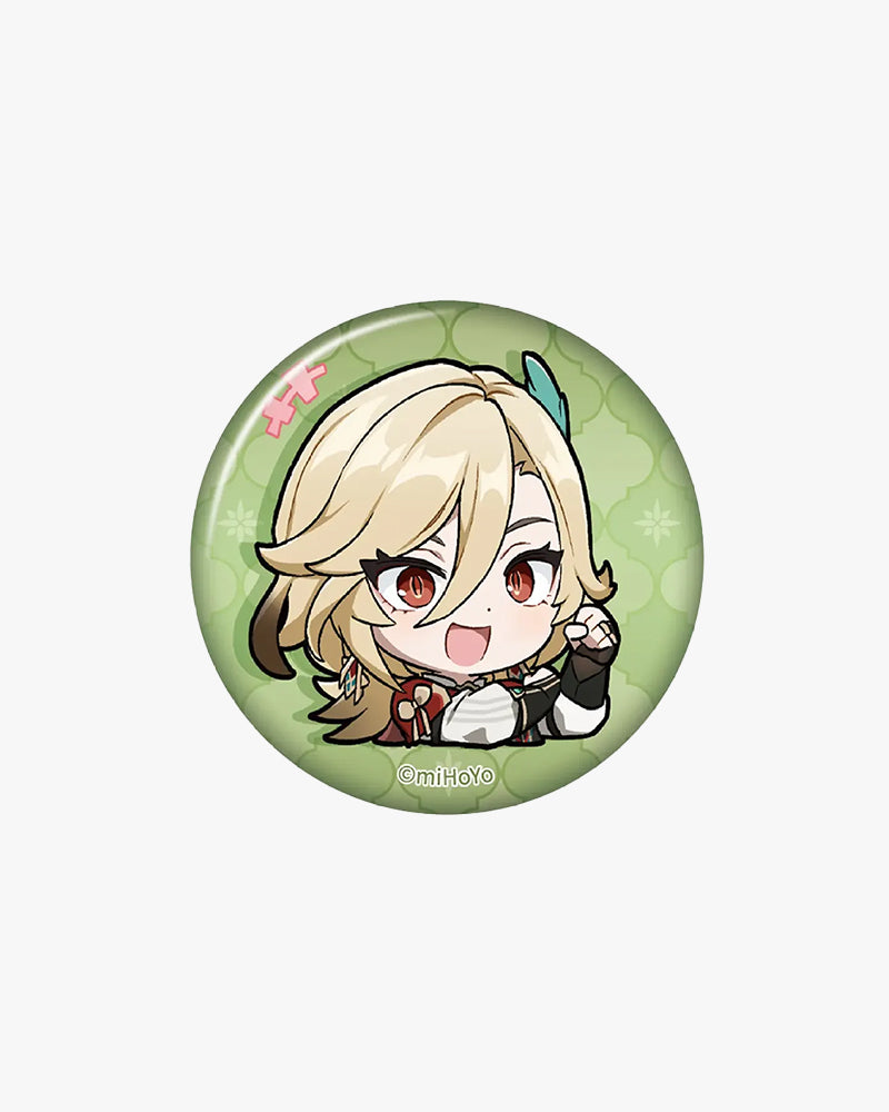 Genshin Impact Chibi Character Emote Badge Vol.3