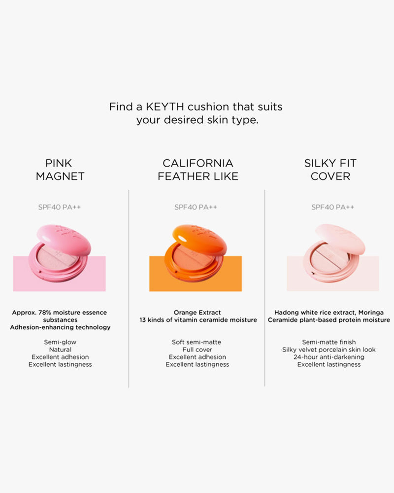 KEYTH Silky Fit Cover Cushion